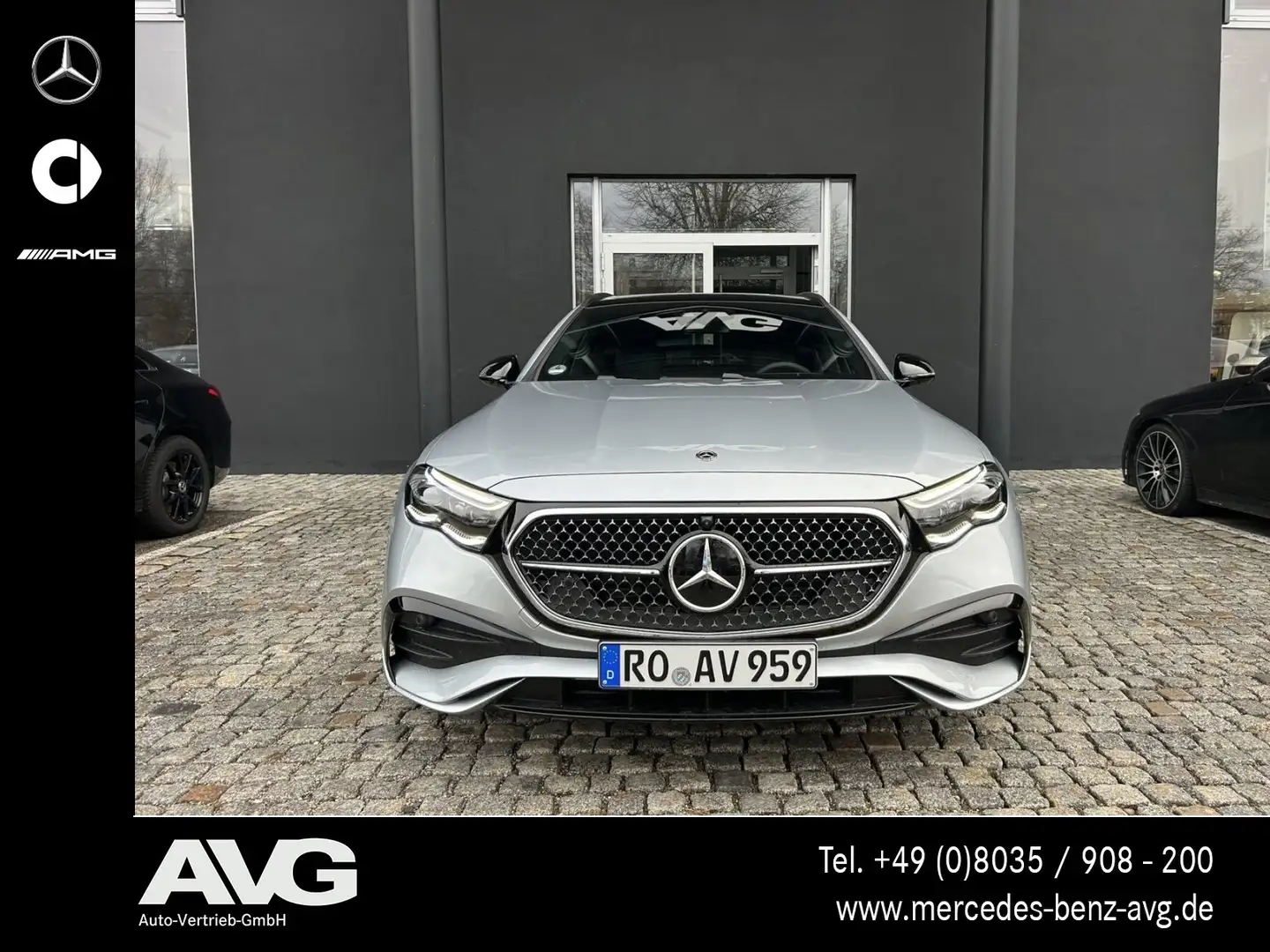 Mercedes-Benz E 220 E 220 d T AMG Edition Pano AHK DIGITAL Night 360 Silber - 2