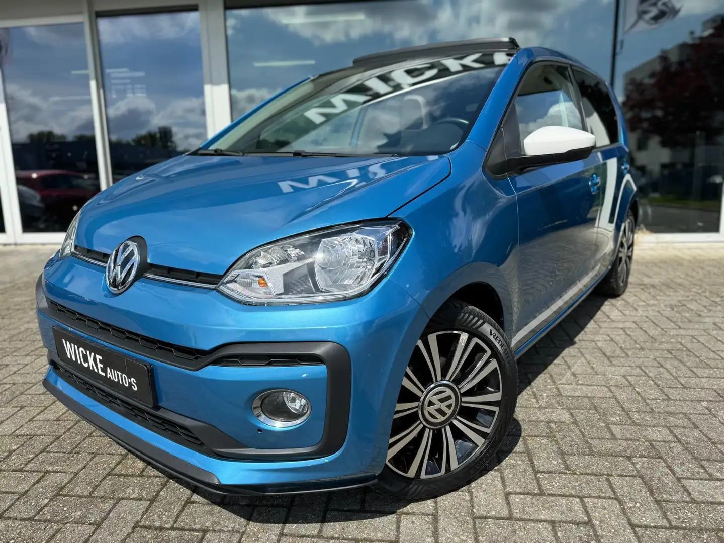 Volkswagen up! 1.0 TSI BMT high up! Panorama Cruise control PDC S Blau - 2