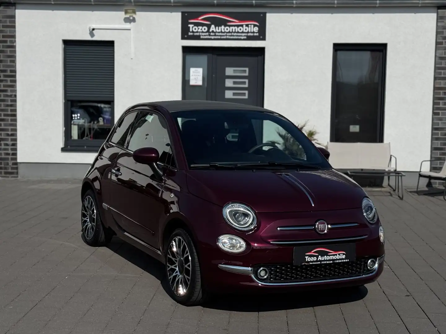 Fiat 500 C Star*PDC*KLIMA*TEMPO*1HAND*TRAUM FARBE* Violett - 1