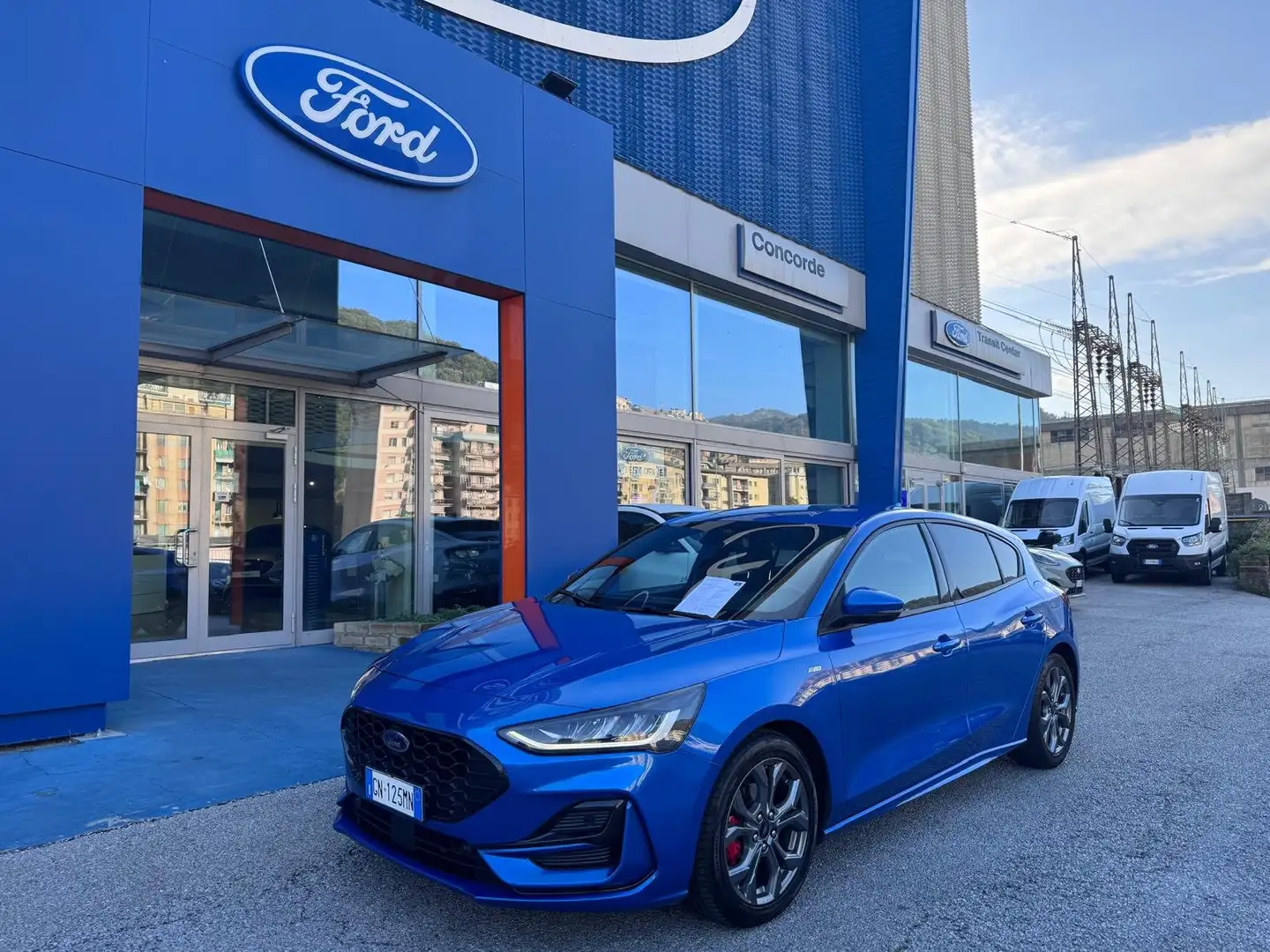 Ford Focus Focus 1.0 ecoboost h ST-Line 125cv powershift Blu/Azzurro - 1