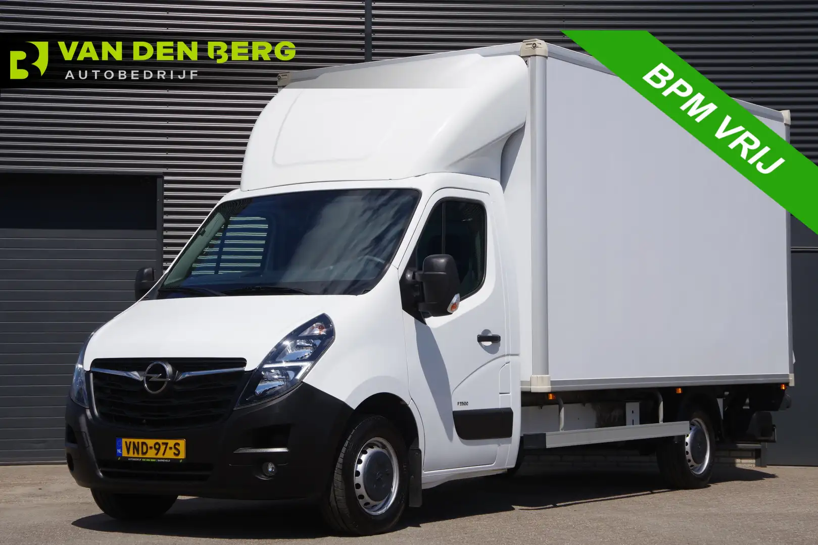 Opel Movano BAKWAGEN 2.3 Turbo L3 150PK, 3-ZITS, DHOLLANDIA LA Білий - 1