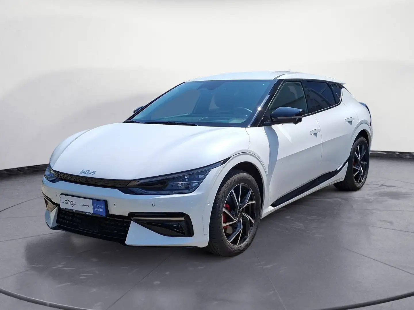 Kia EV6 Head Up, Around View, Standheizung , Sitzhei Weiß - 1