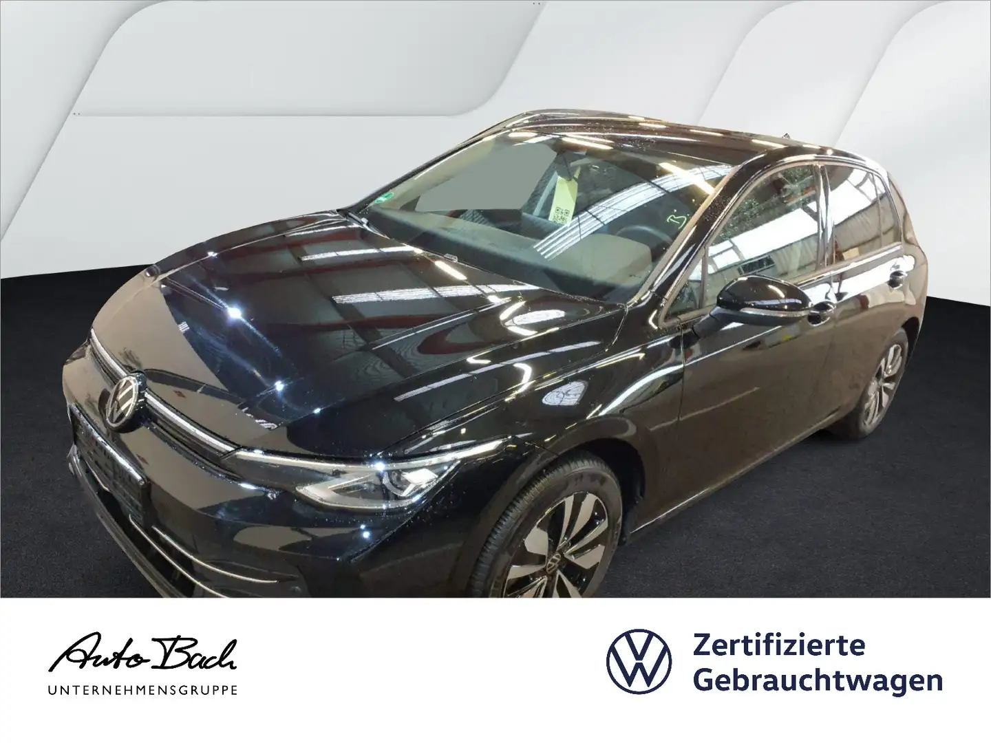 Volkswagen Golf VIII 1.5 eTSI DSG Goal, AHK, Navi, LED, Rüc Schwarz - 1