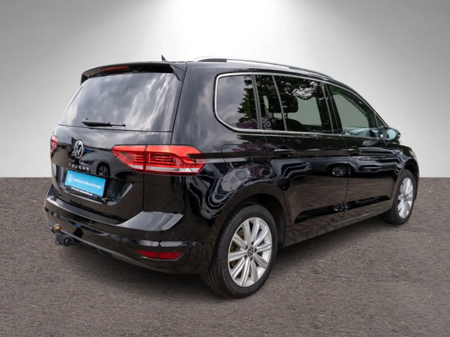 Volkswagen Touran Highline 2.0 TDI DSG Navi ACC RFK AHK 7-S Noir - 2