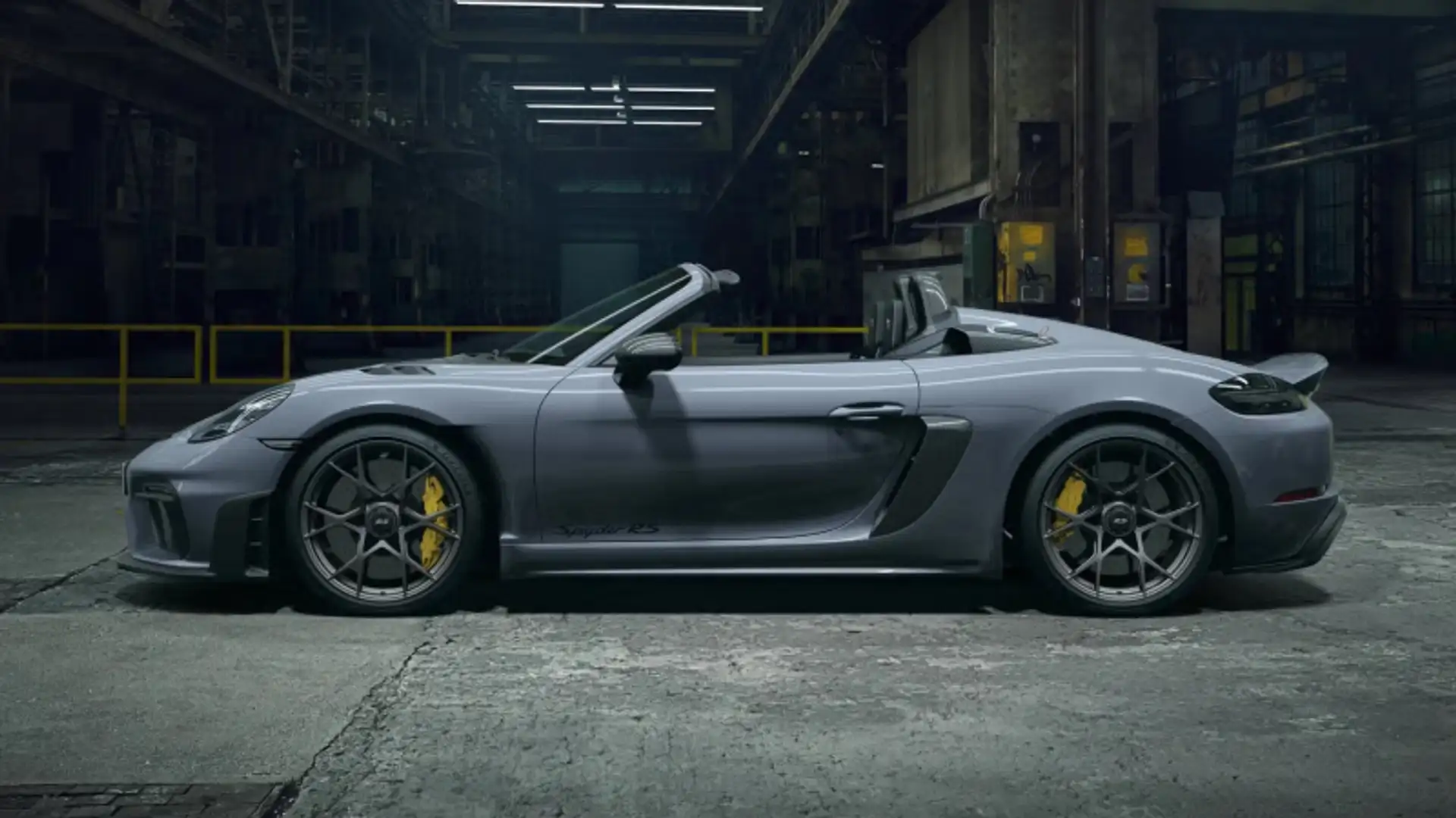 Porsche 718 Spyder Spyder RS Grigio - 2