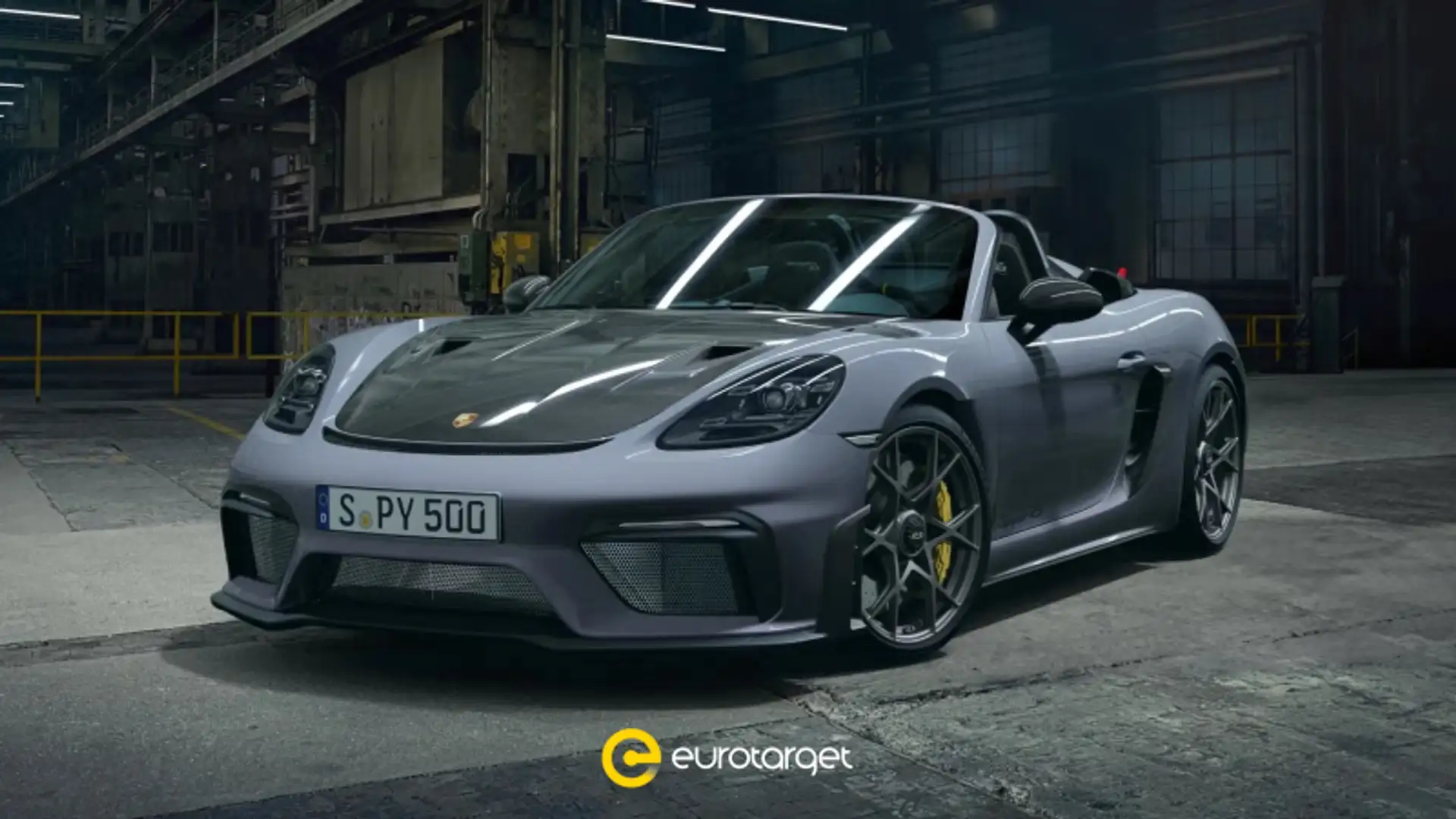 Porsche 718 Spyder Spyder RS Grigio - 1