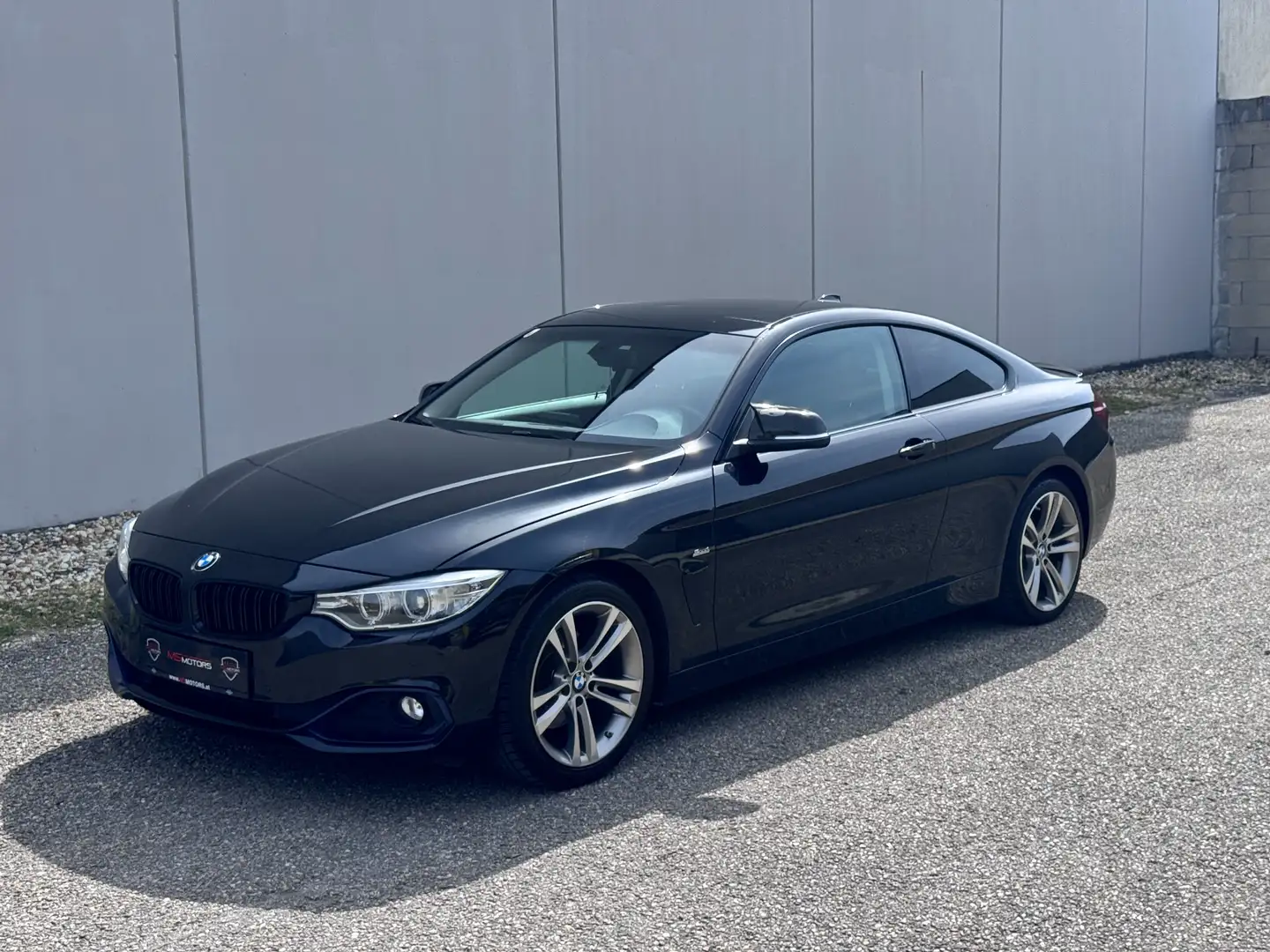 BMW 420 420d Coupe Sport Line Aut. Noir - 1
