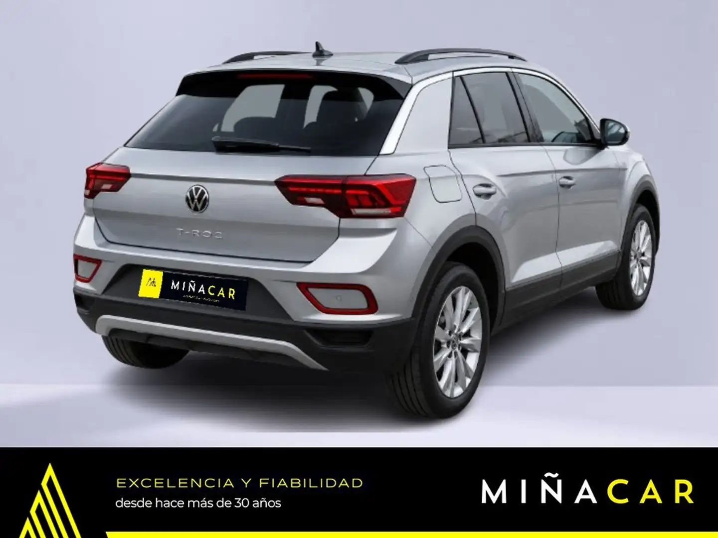 Volkswagen T-Roc 1.5 eTSI R-Line DSG7 110kW Gris - 2