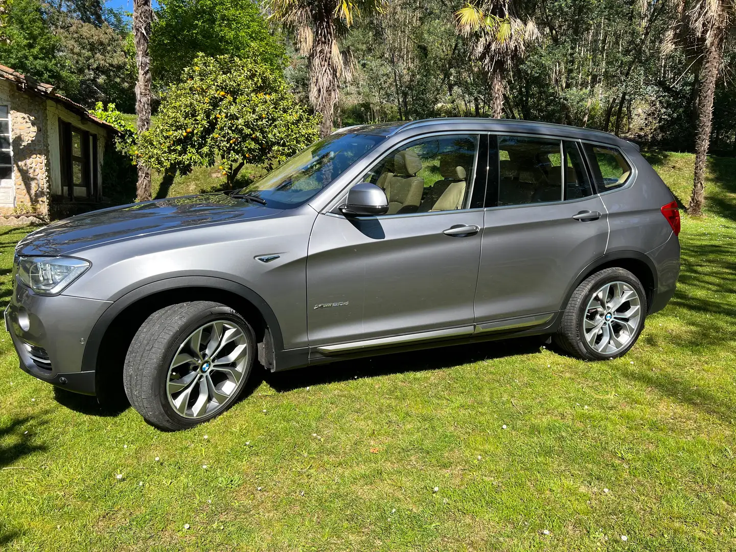 BMW X3 X3 xDrive 20dA Stříbrná - 2