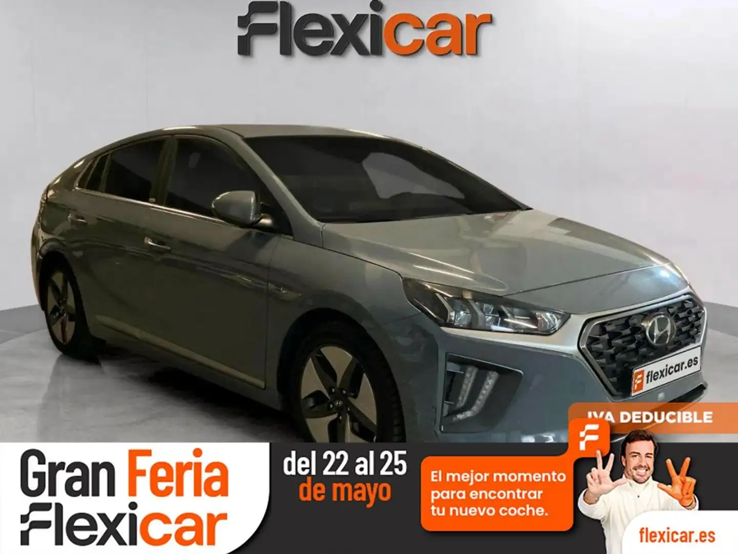 Hyundai IONIQ 1.6 GDI HEV Klass DCT Gris - 1
