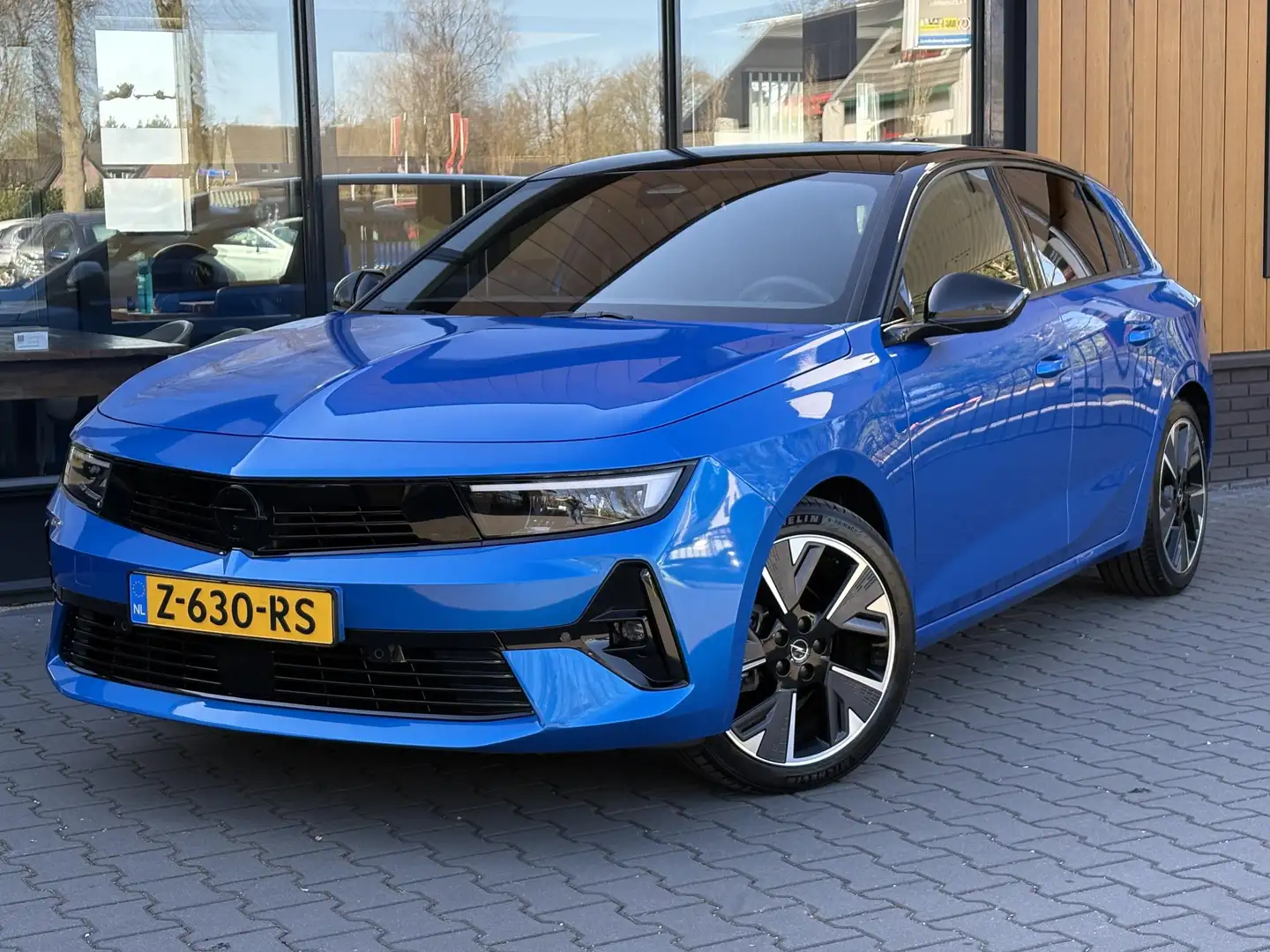 Opel Astra 1.2 GS Line 4x Camera, Stuur/stoelverw. Adap. Crui Blau - 2