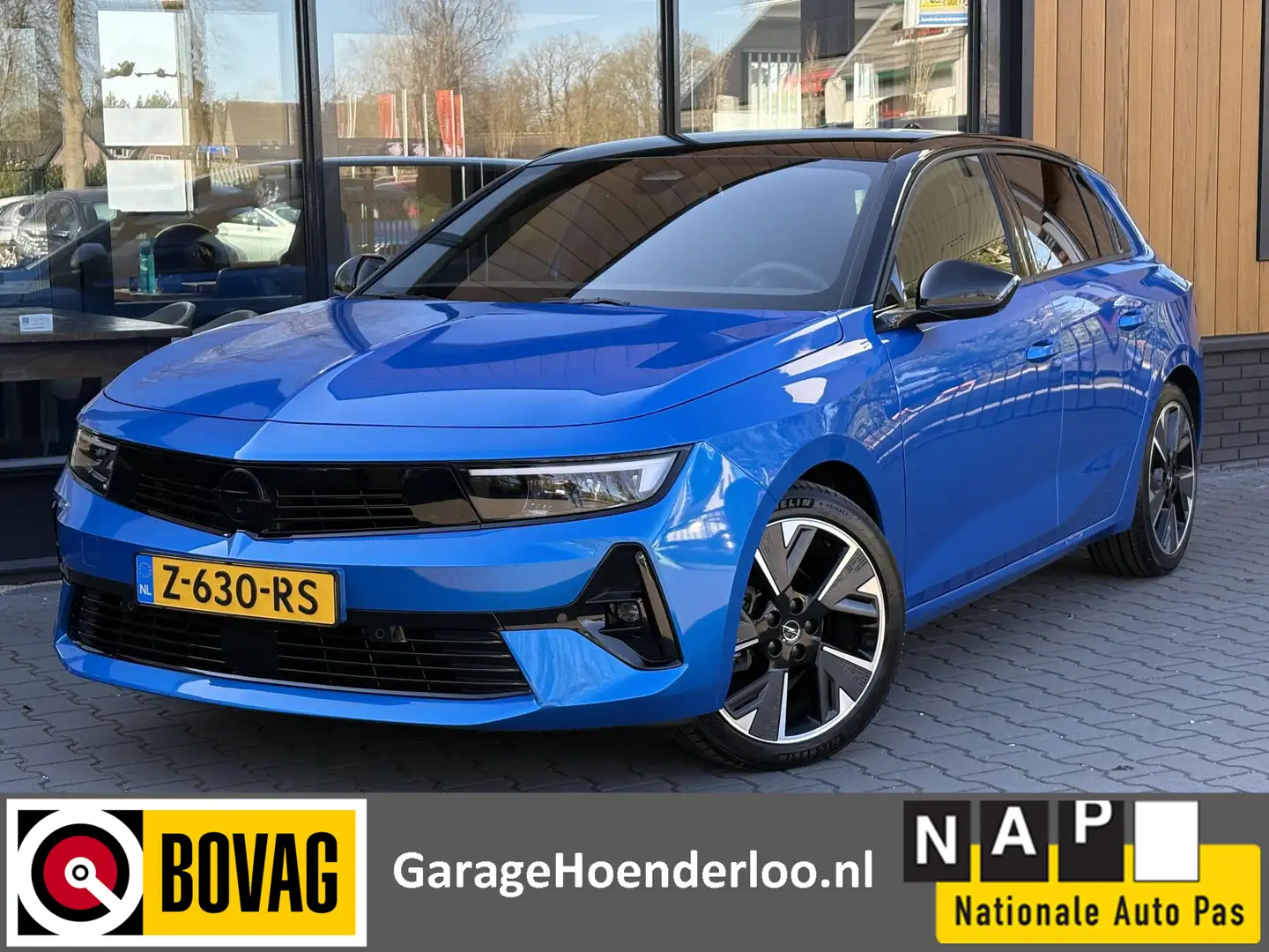 Opel Astra 1.2 GS Line 4x Camera, Stuur/stoelverw. Adap. Crui Blau - 1