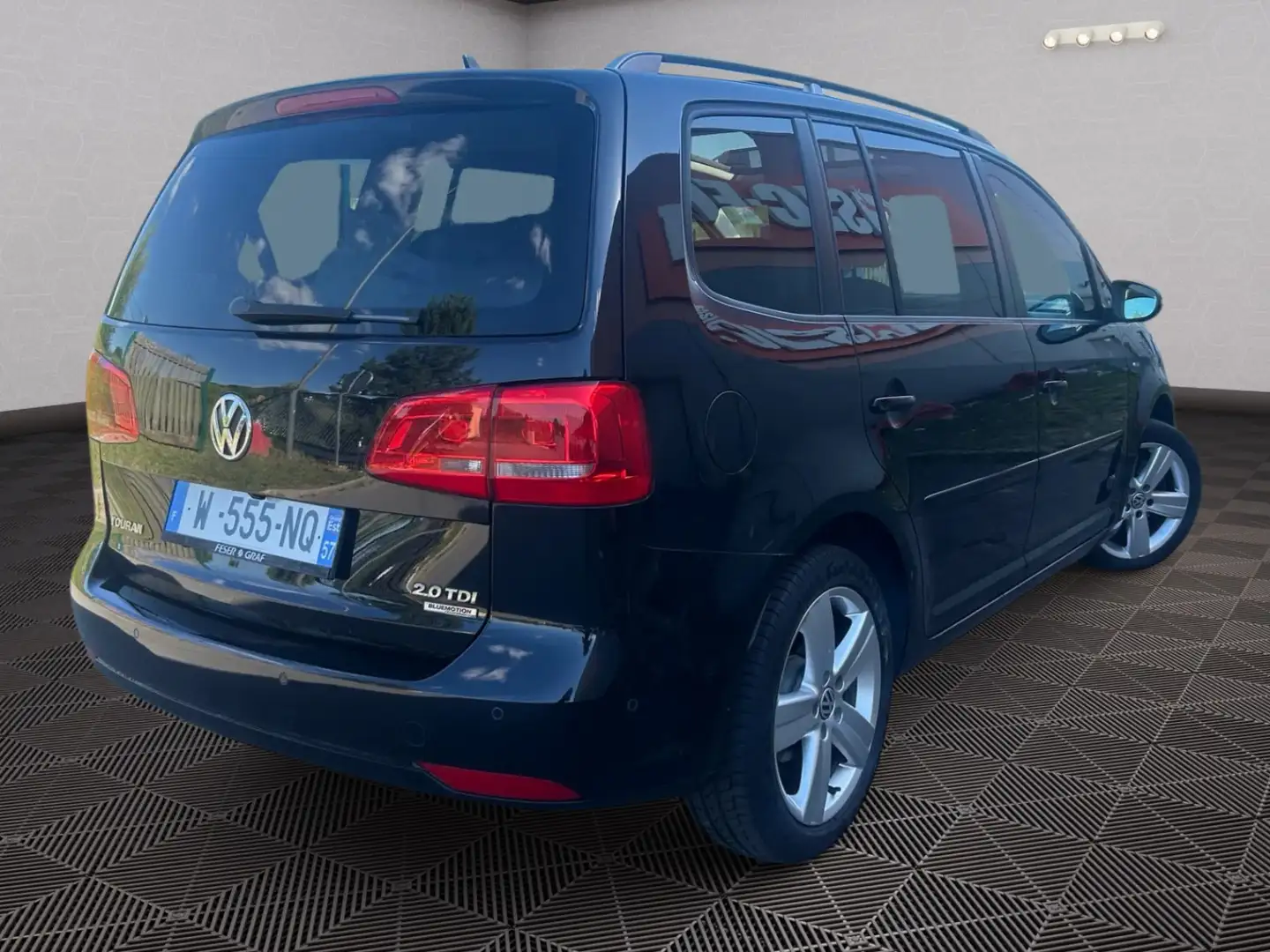 Volkswagen Touran Life BMT Negro - 2