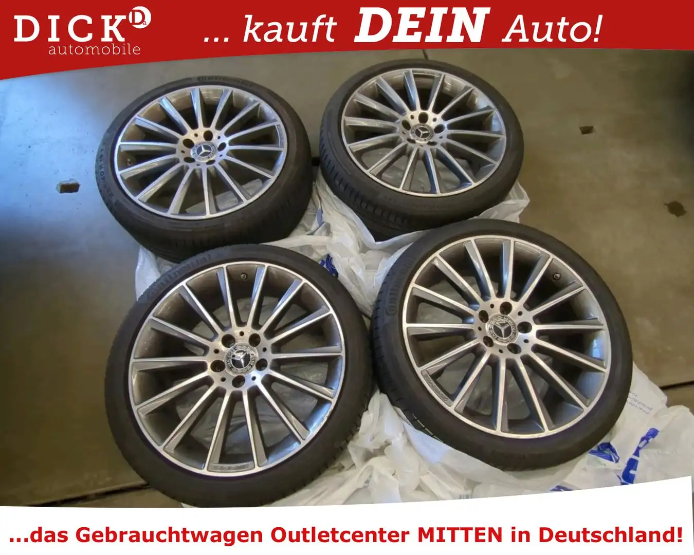 Mercedes-Benz C 200 4Mat 9G AMG/LED/NAVI/SHZ/RFK/8Fa Silber - 2