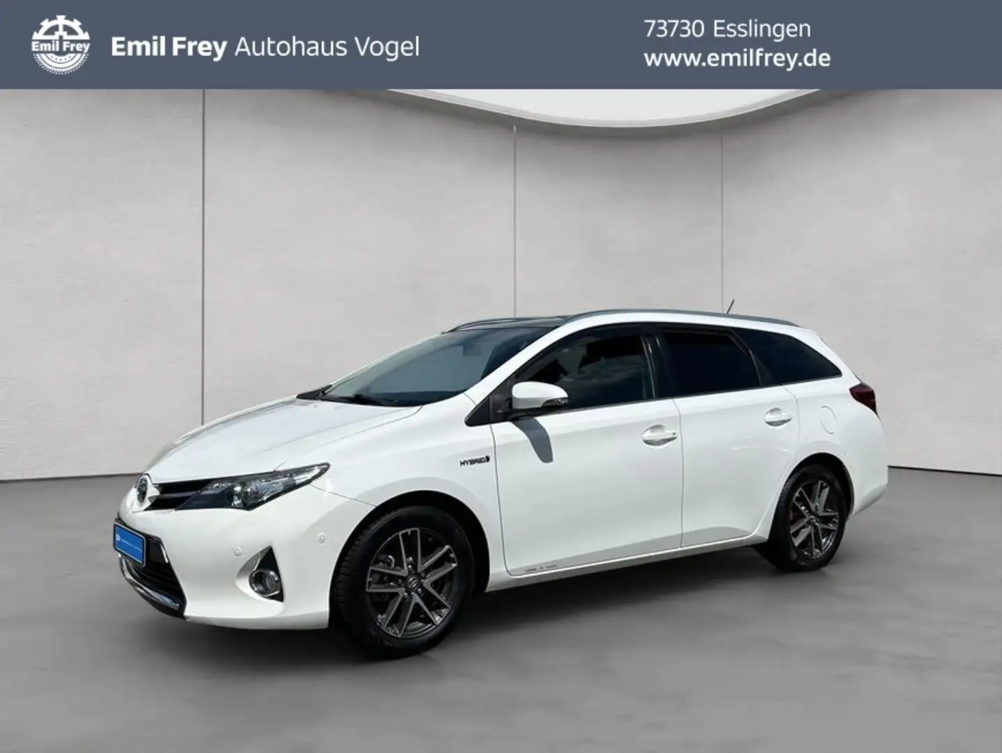 Toyota Auris TS 1.8 Hybrid Aut. Panoramadach Alb - 1
