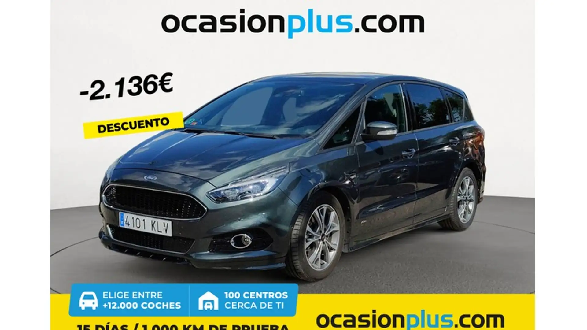 Ford S-Max 2.0TDCi ST-Line Powershift 180 Gris - 1