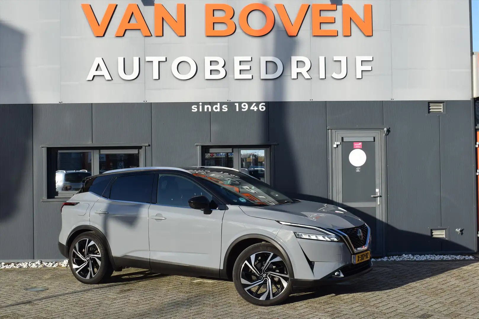 Nissan Qashqai 1.3 Mild-Hybrid 158pk Xtronic Tekna Plus Gris - 1