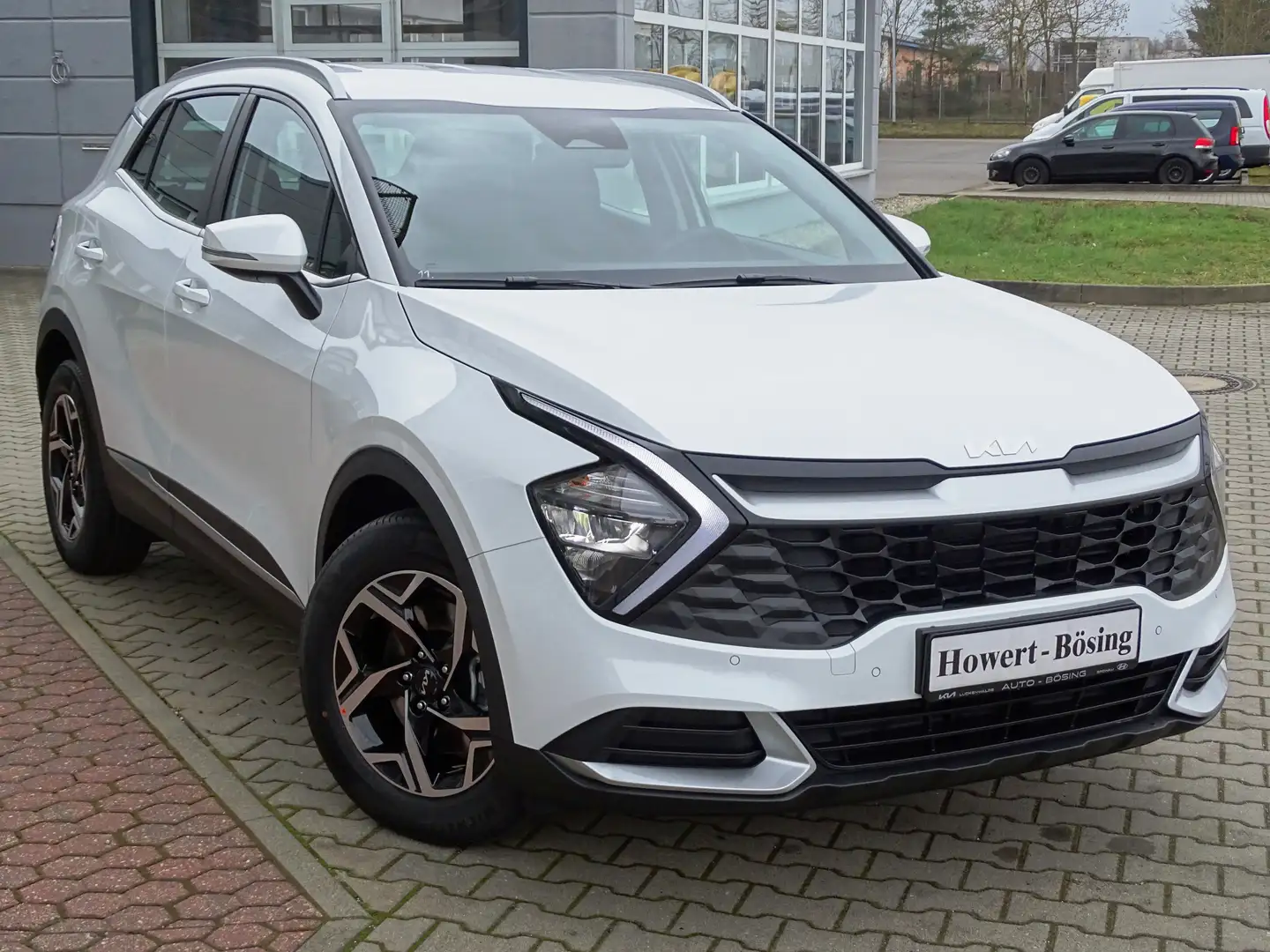 Kia Sportage 1.6 DCT7 48V Klima-SHZG-LHZG-Navi-LED Blanc - 2