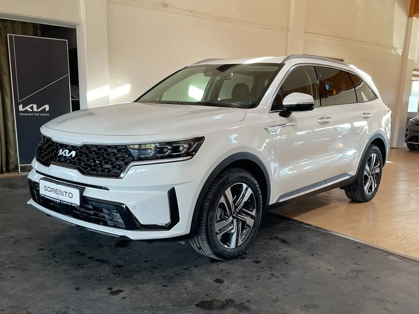 Kia Sorento 1.6T-GDI Hybrid AWD OPF Aut. Spirit Weiß - 1