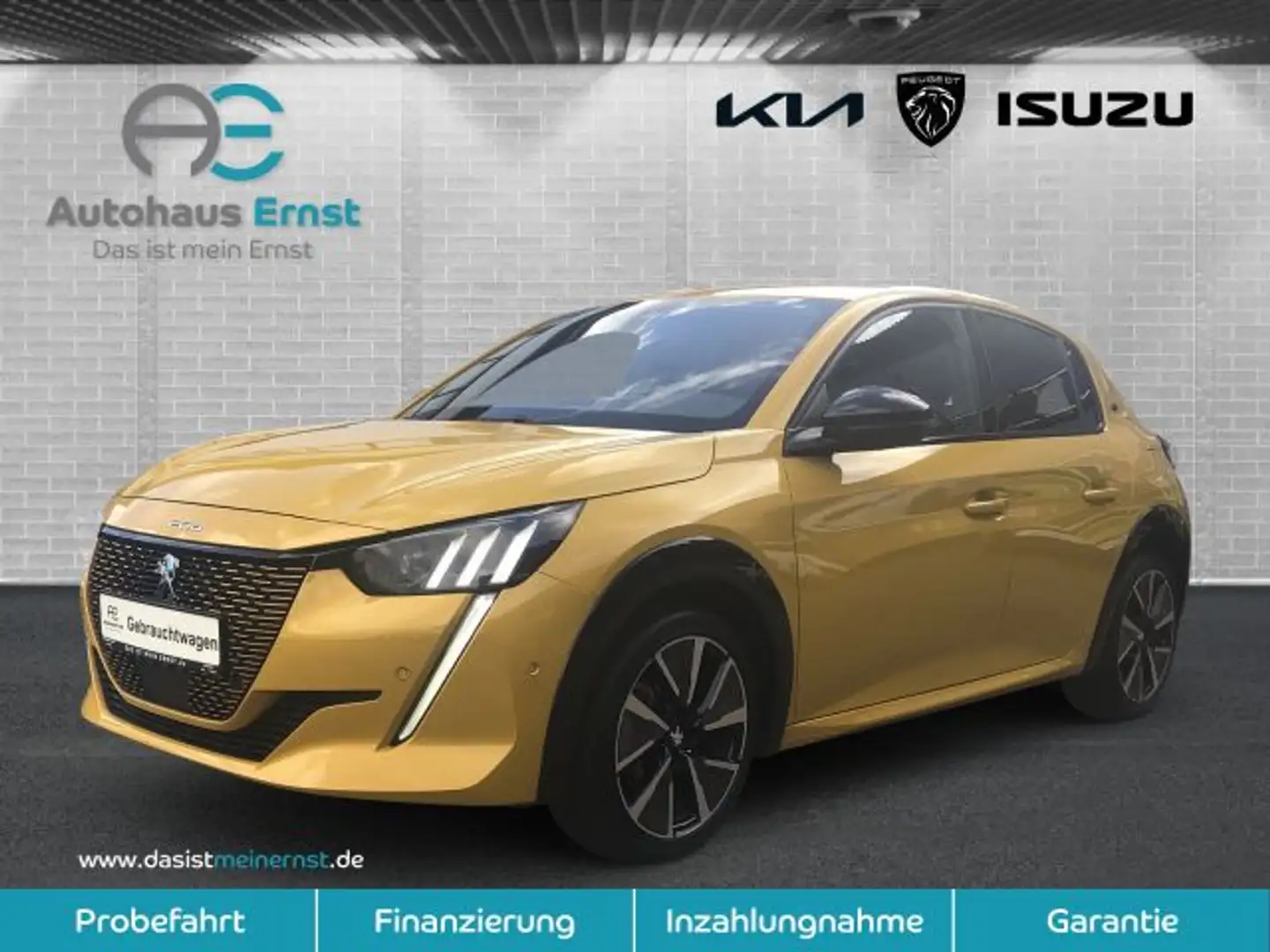 Peugeot 208 Elektromotor 136 GT Pack Gelb - 1