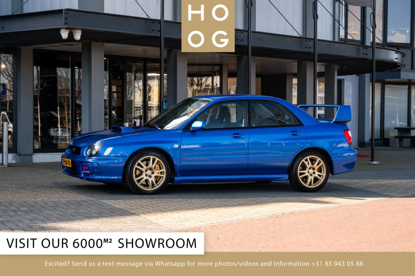 Subaru Impreza 2.0 WRX STi Prodrive Blau - 1