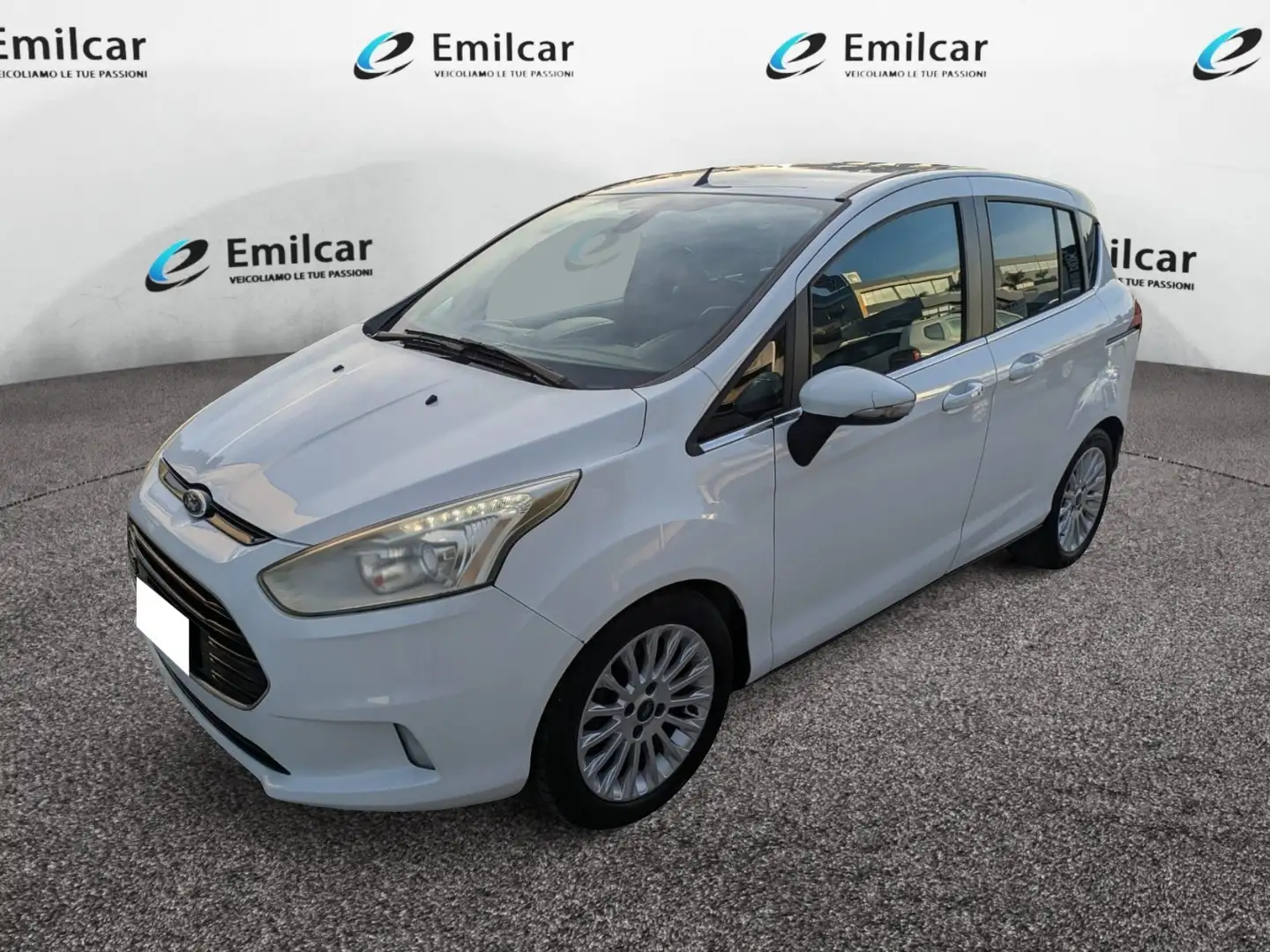 Ford B-Max 1.5 TDCi Titanium Blanc - 1