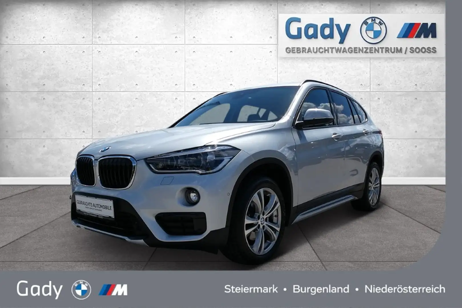 BMW X1 xDrive18d Silber - 1
