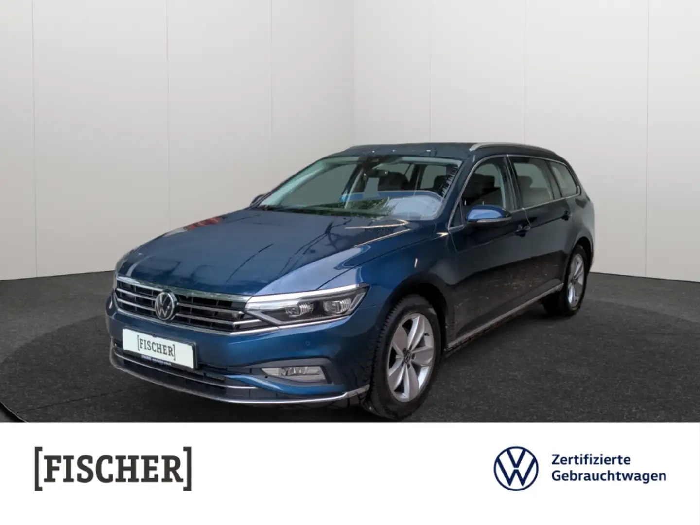 Volkswagen Passat Variant 2.0TDI DSG Elegance Matrix Navi SHZ Rear View ACC Blau - 1