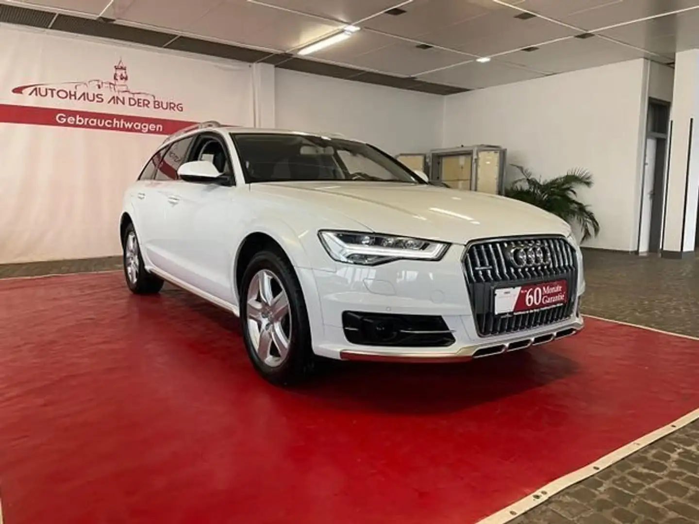 Audi A6 allroad 3.0 TDI *2.Hd. + Kamea + Leder + 4 Z. Klima Weiß - 1