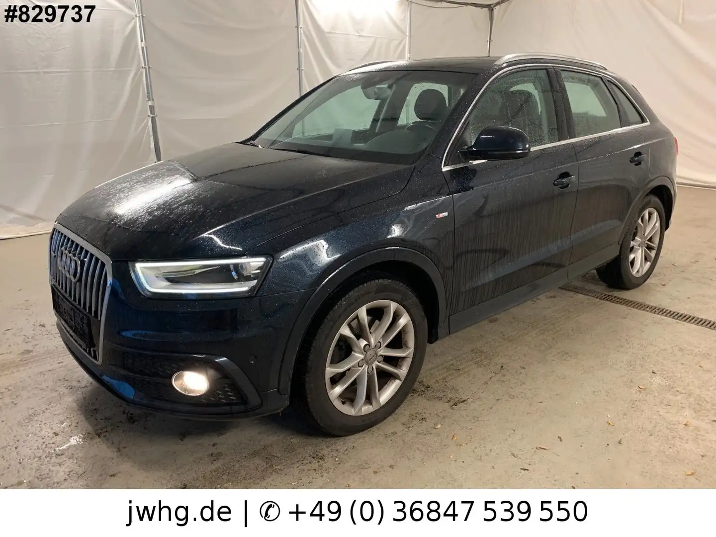 Audi Q3 2.0 TDI quattro S-line|Xenon+|Spur|Navi|SiHz Blau - 1