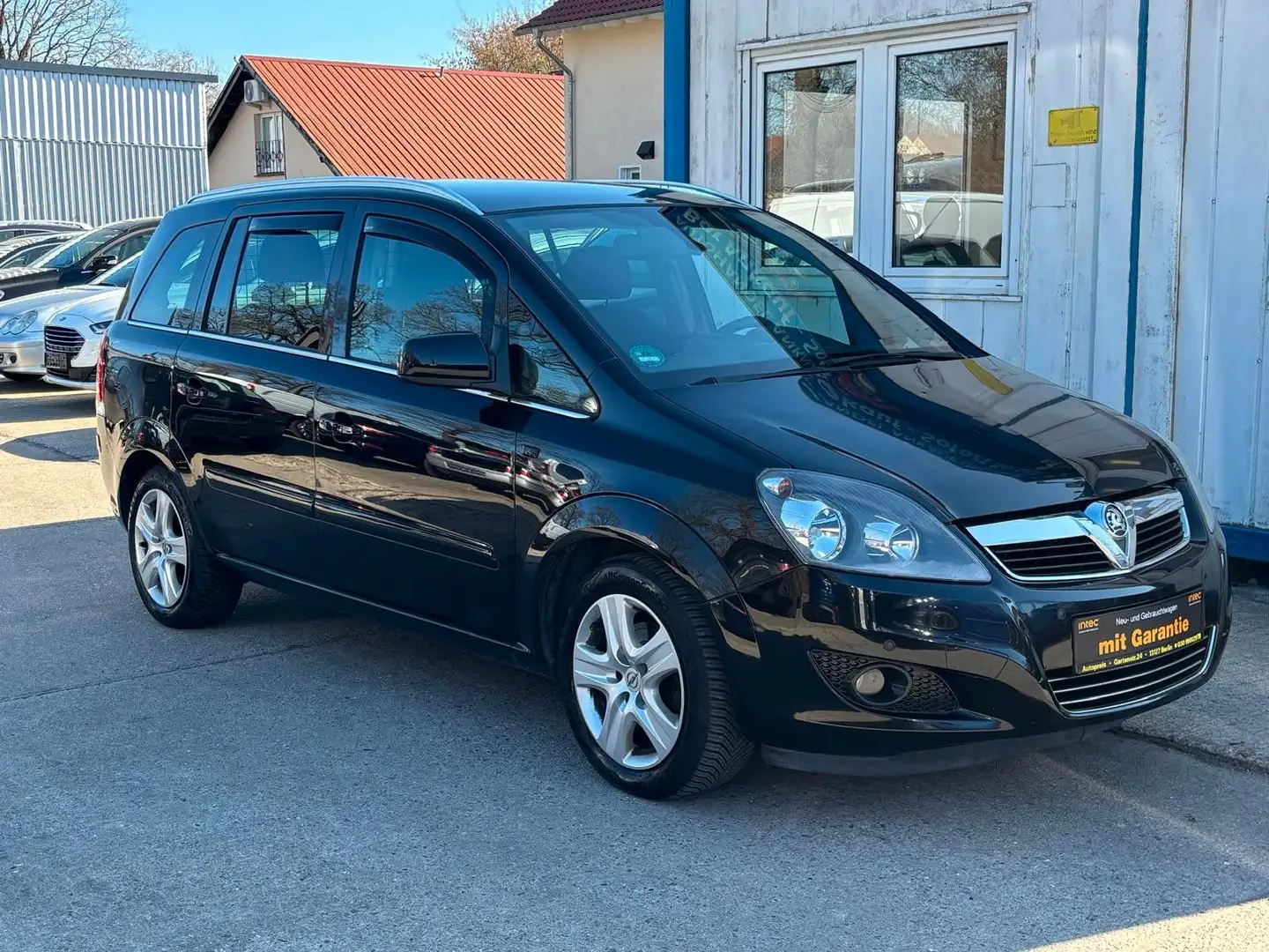 Opel Zafira 1.8 Klima 7-Sitze AHK PDC SHZ Tempomat Schwarz - 1