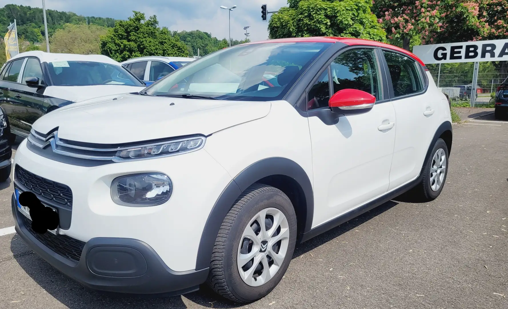 Citroen C3 C3 Pure Tech 82 Klima SHZ Tempomat Weiß - 1