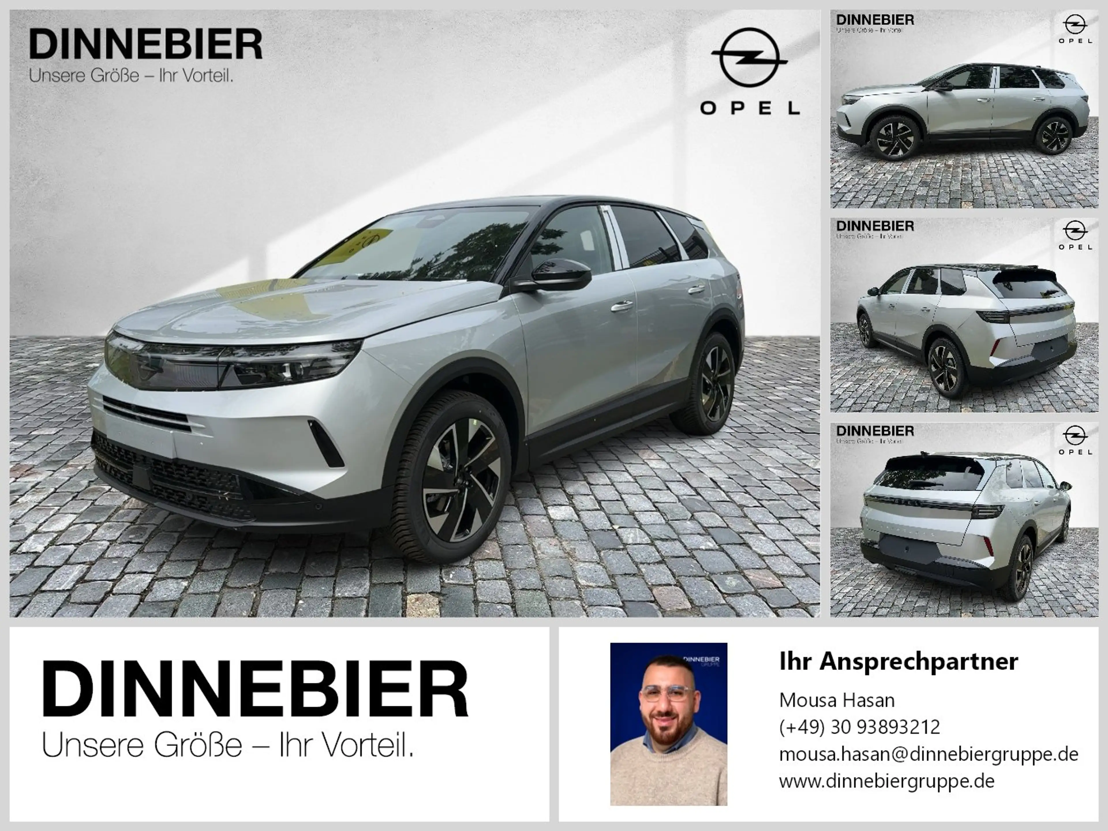 Opel Grandland 1.2 GS Glasdach+LED+360°Kamera+Navi