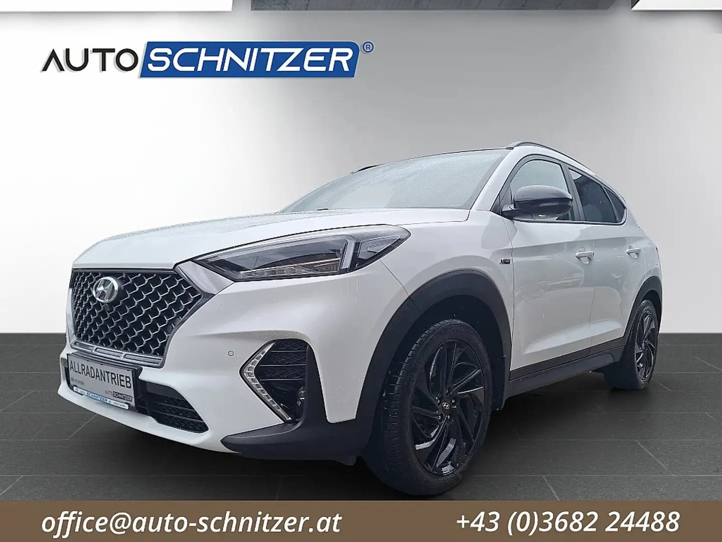 Hyundai TUCSON Tucson 1,6 CRDI 4WD N-Line Plus DCT Aut. Weiß - 1