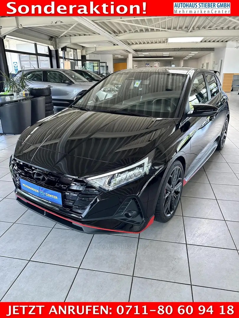 Hyundai i20 N Line  Performance+Milltek+1.Hand+Navi 150 kW ... Schwarz - 1