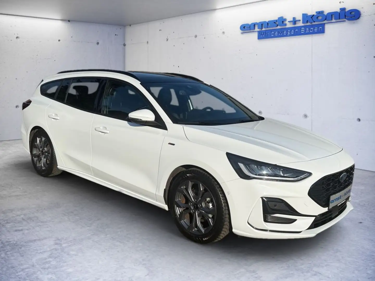 Ford Focus Turnier 1.0 EcoBoost Hybrid Aut. ST-LINE X Blanc - 2