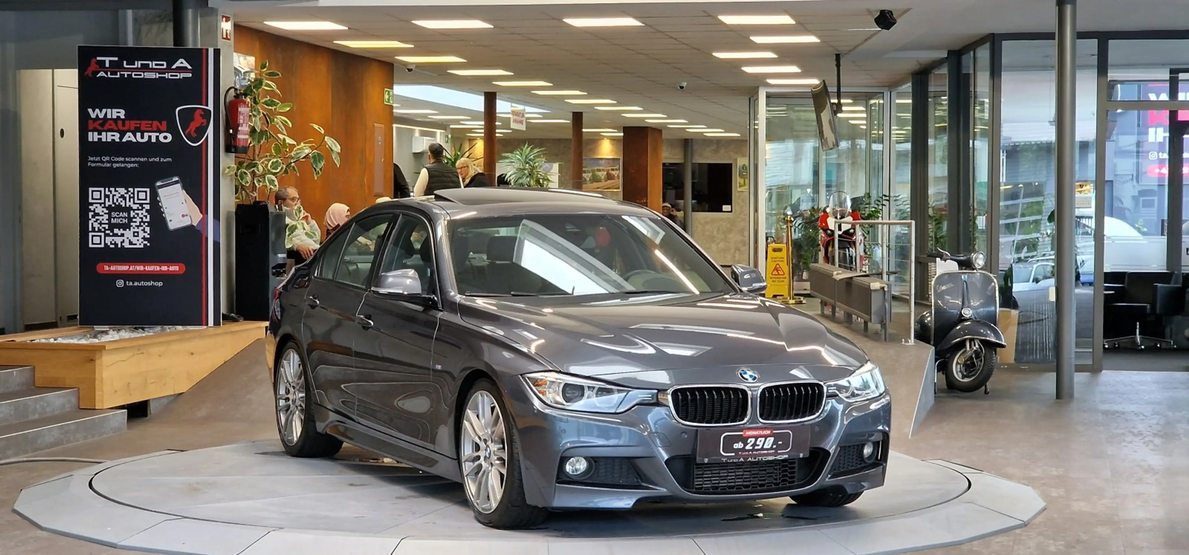 BMW 320 d M-Paket Aut. *Head-up*Schiebedach*Leder*19Zoll* — photo 3