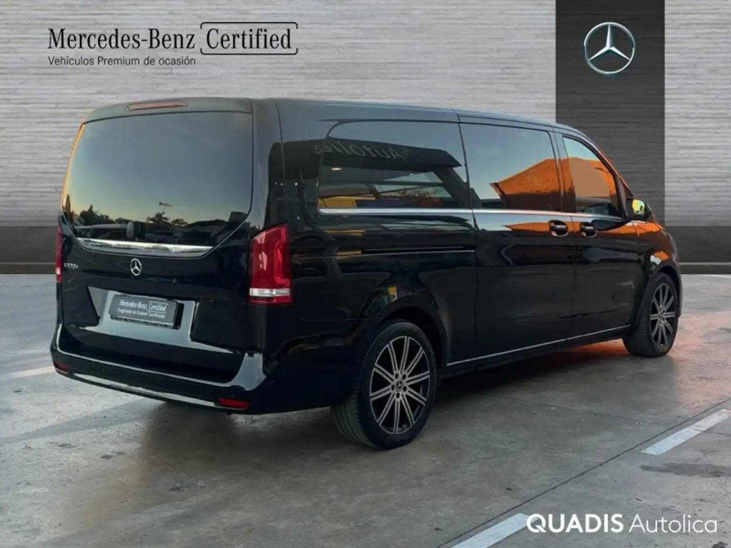 Mercedes-Benz V 220 220d Extralargo Avantgarde Negro - 2