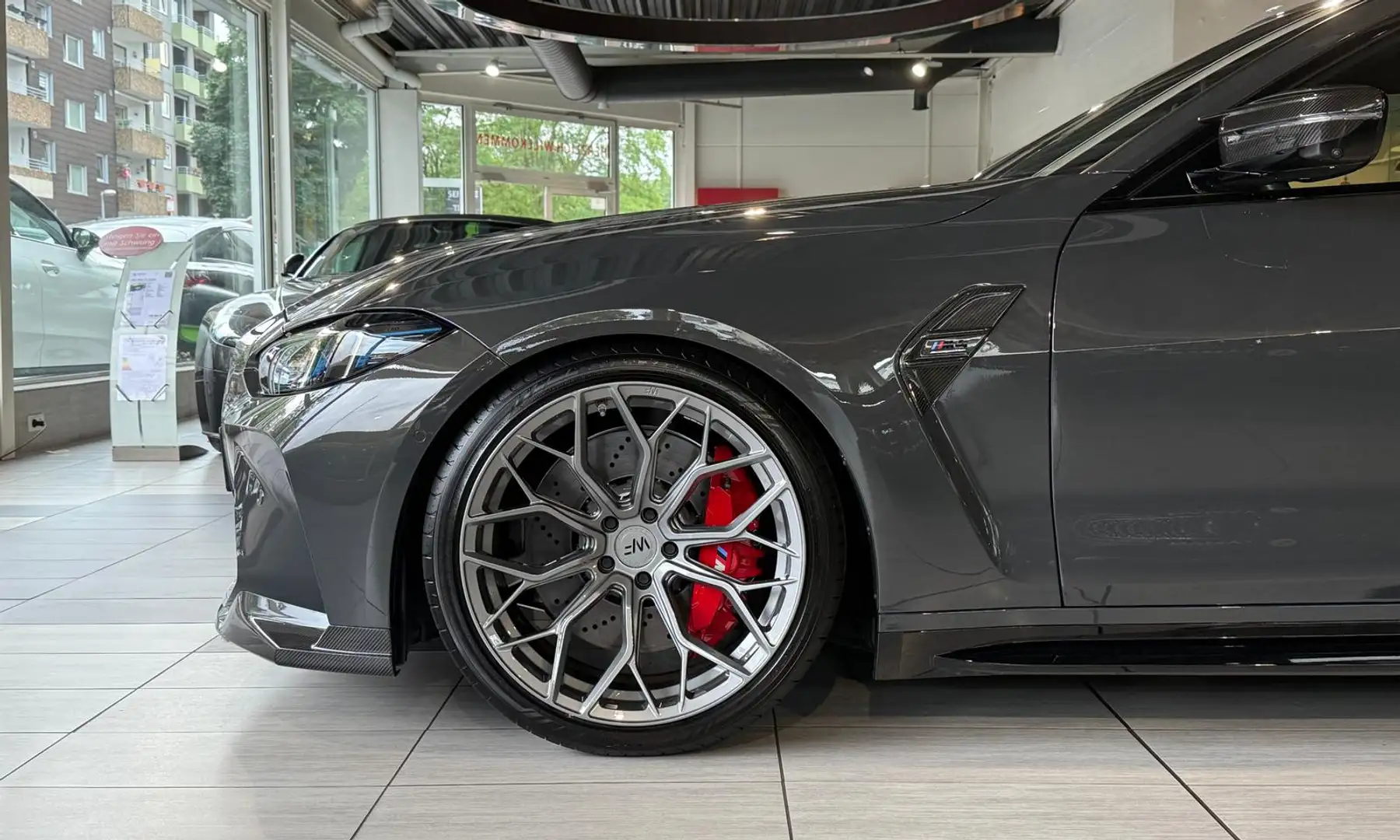 BMW M4 xDrive Competition*Carbon*Akrapovic*Einzelstk Grau - 2