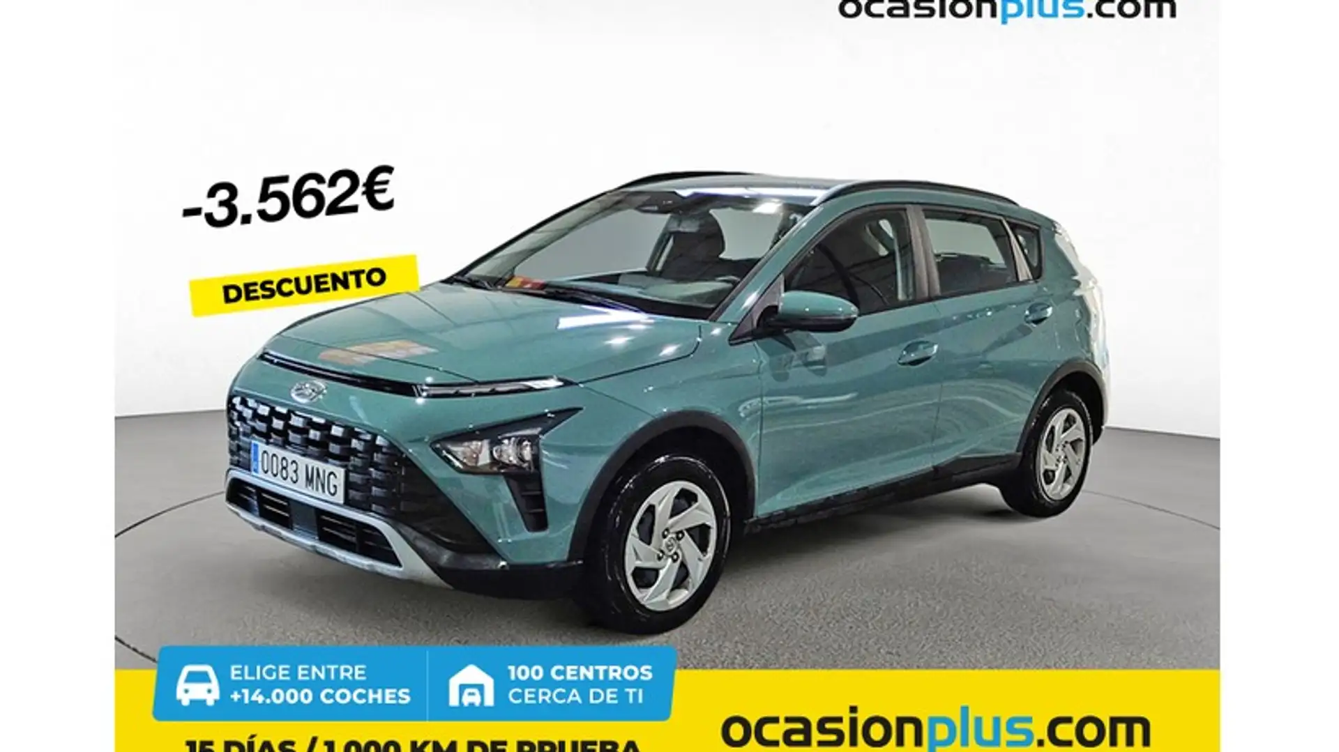 Hyundai BAYON 1.2 MPI Essence Groen - 1
