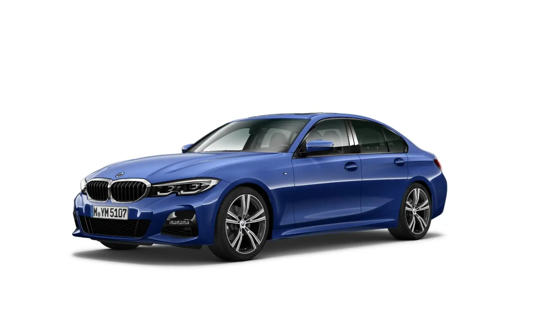 BMW 318 3-serie 318i Business Edition Plus Bleu - 1