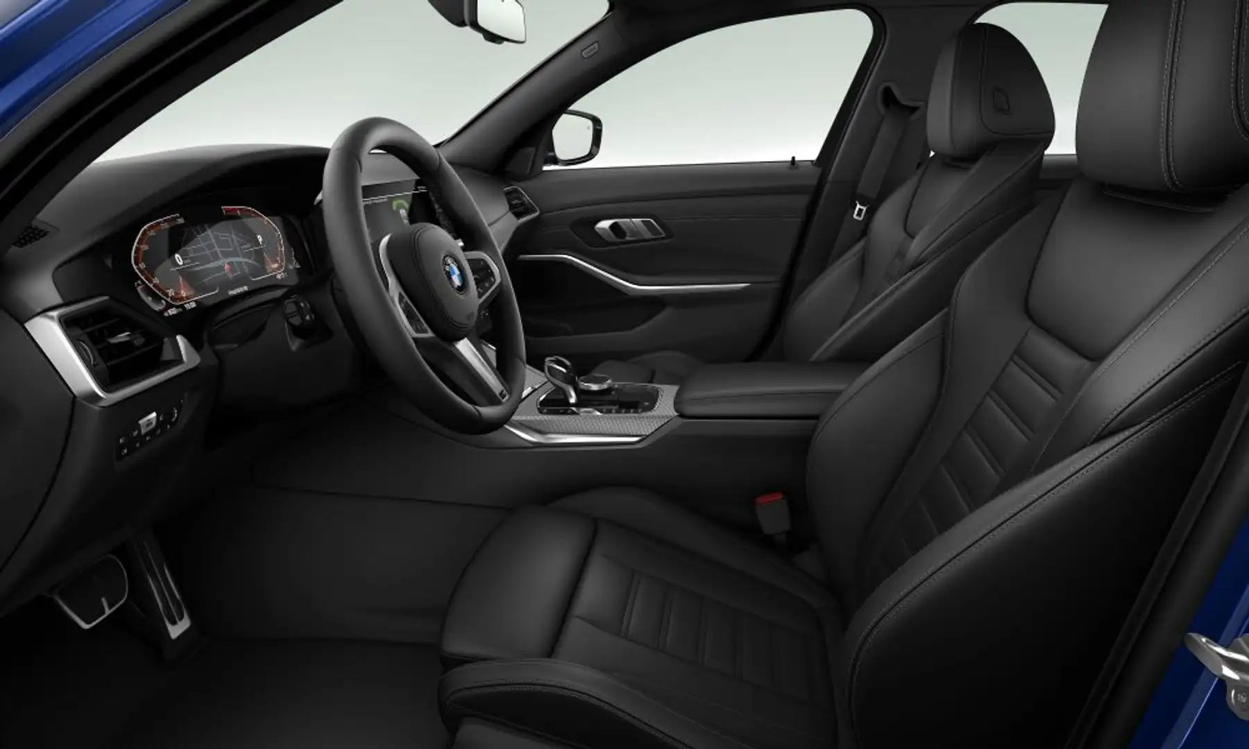 BMW 318 3-serie 318i Business Edition Plus Bleu - 2