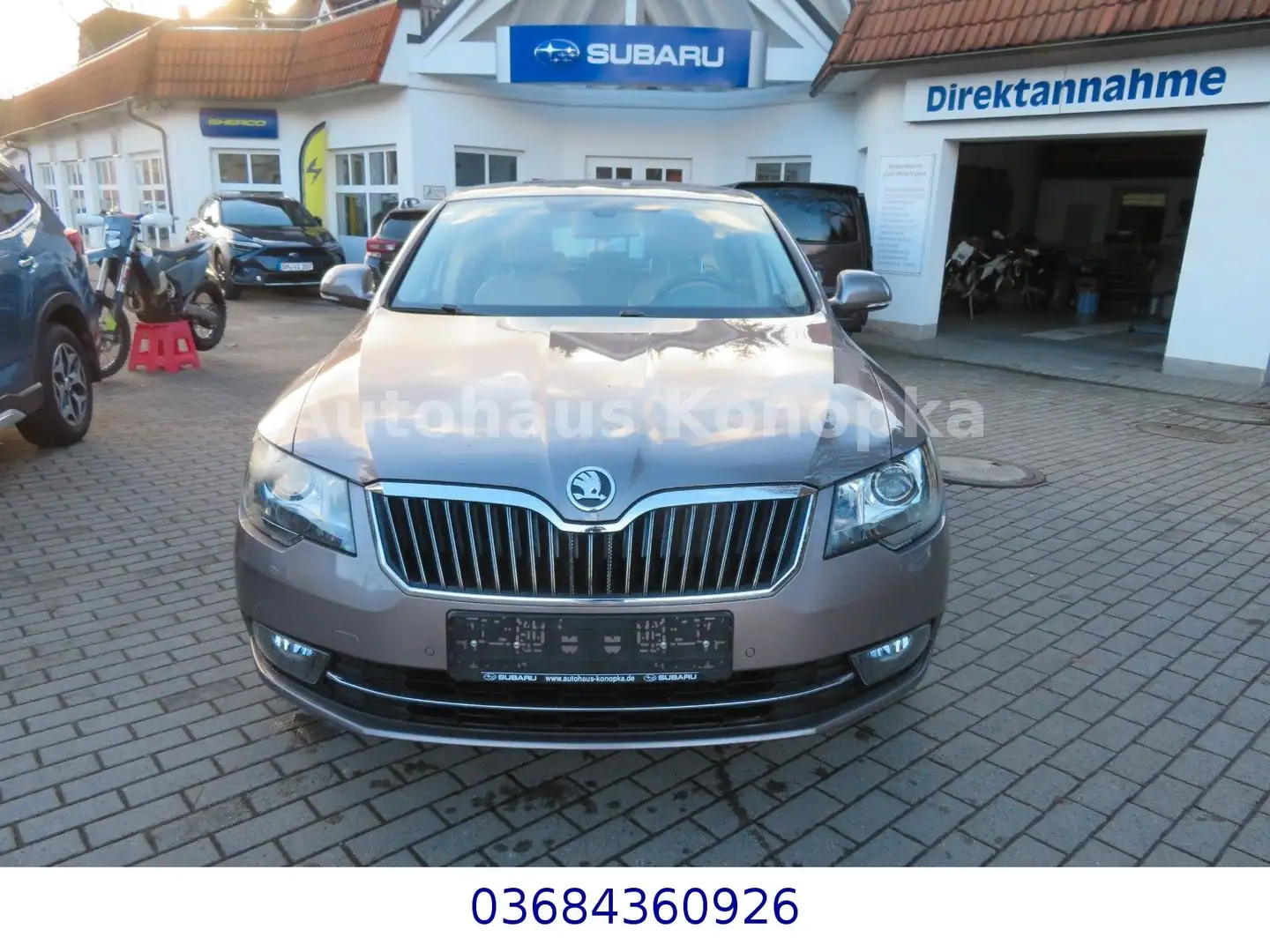Skoda Superb Elegance 4X4+AHK Violett - 2