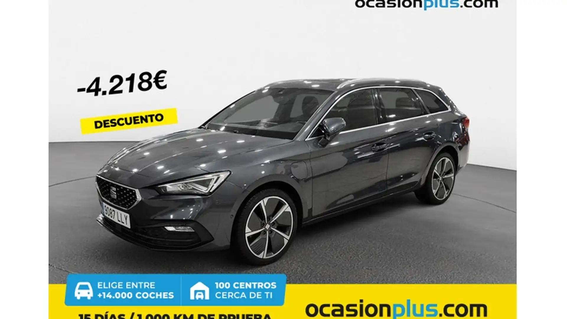 SEAT Leon ST 1.4 TSI e-Hybrid S&S Xcellence DSG-6 204 Grijs - 1