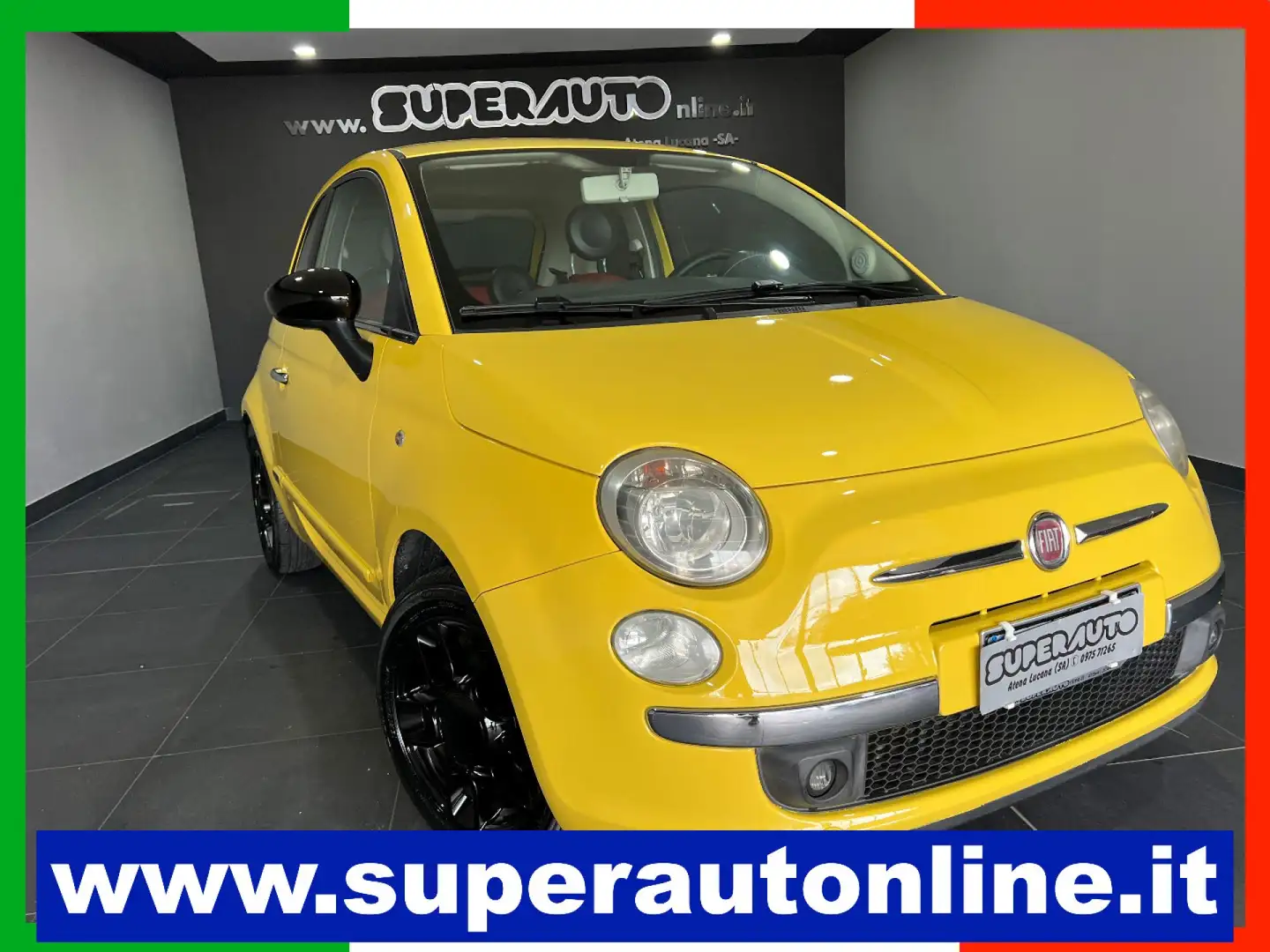 Fiat 500 1.3 Multijet 16V 75 CV Sport POLTRONA FRAU Giallo - 1