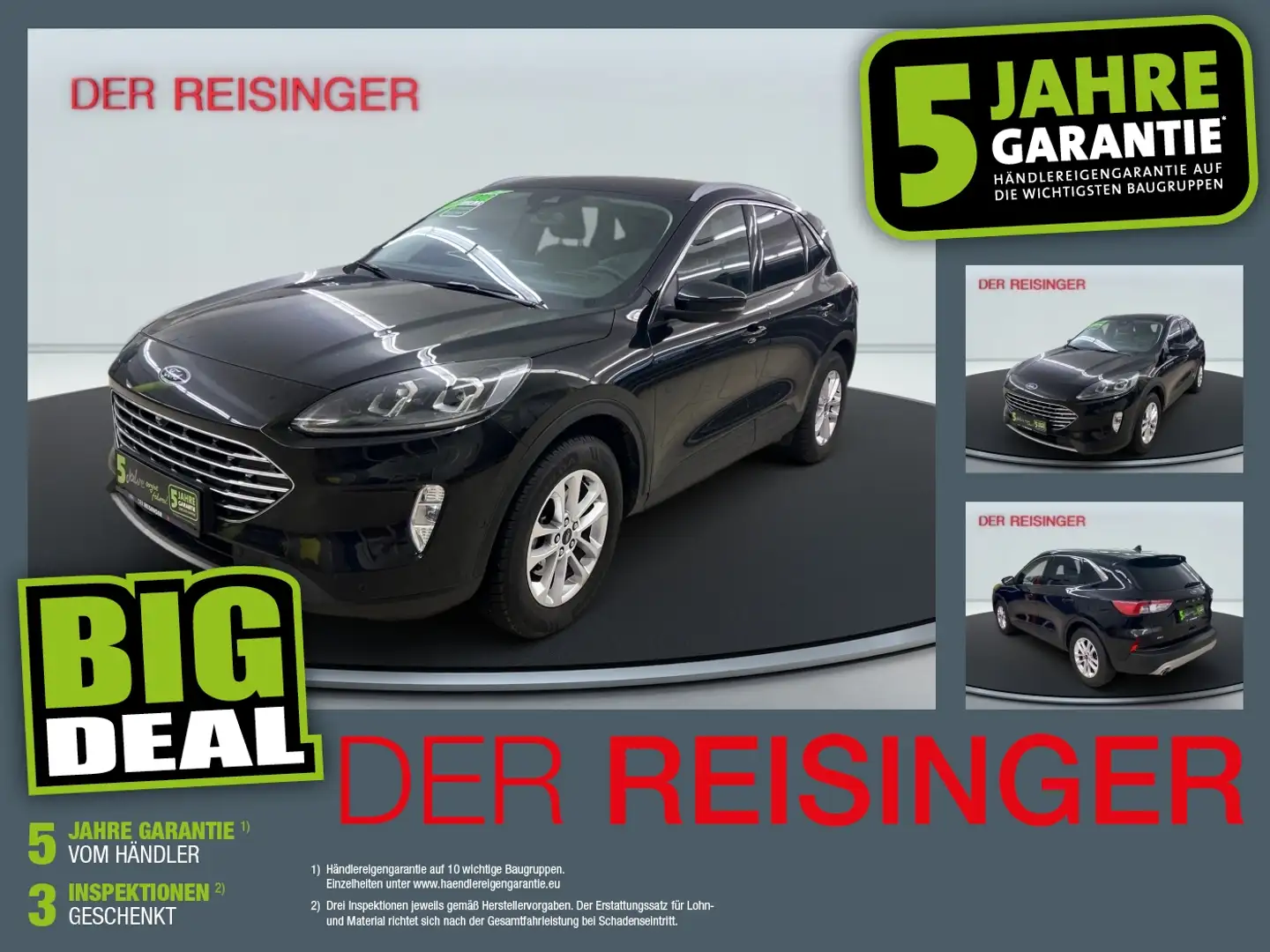 Ford Kuga AWD Titanium X Aut. Nero - 1