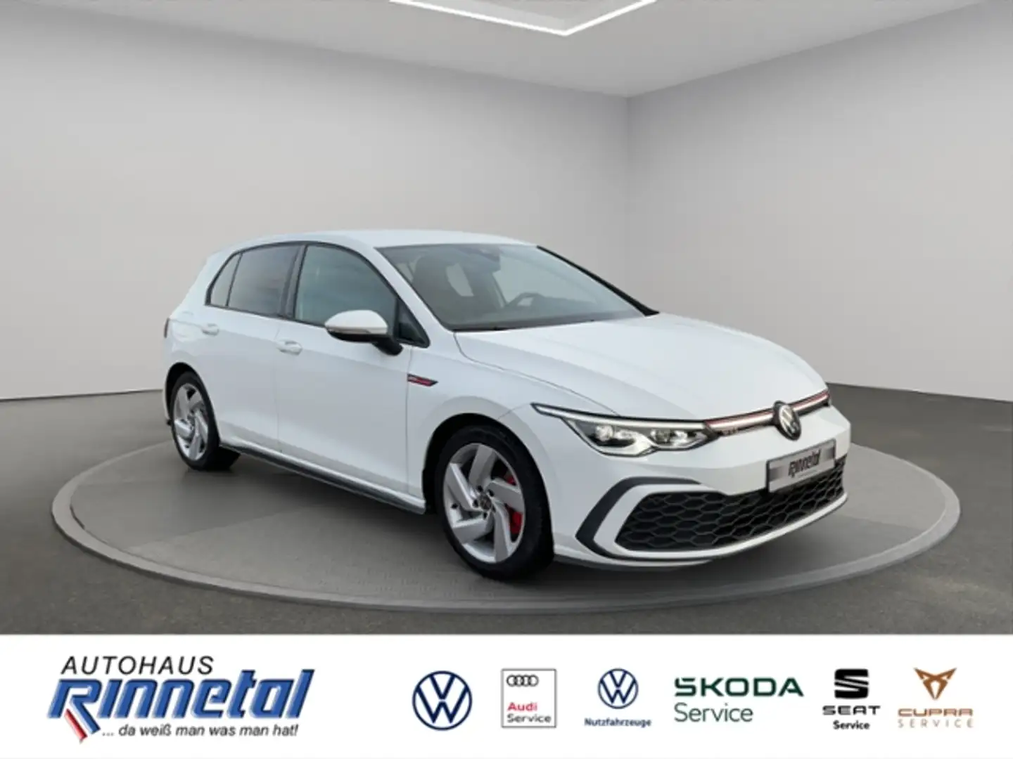 Volkswagen Golf VIII 2.0 TSI GTI NAVI+LED PLUS+ACC+KAMERA+SPRACHS Weiß - 2