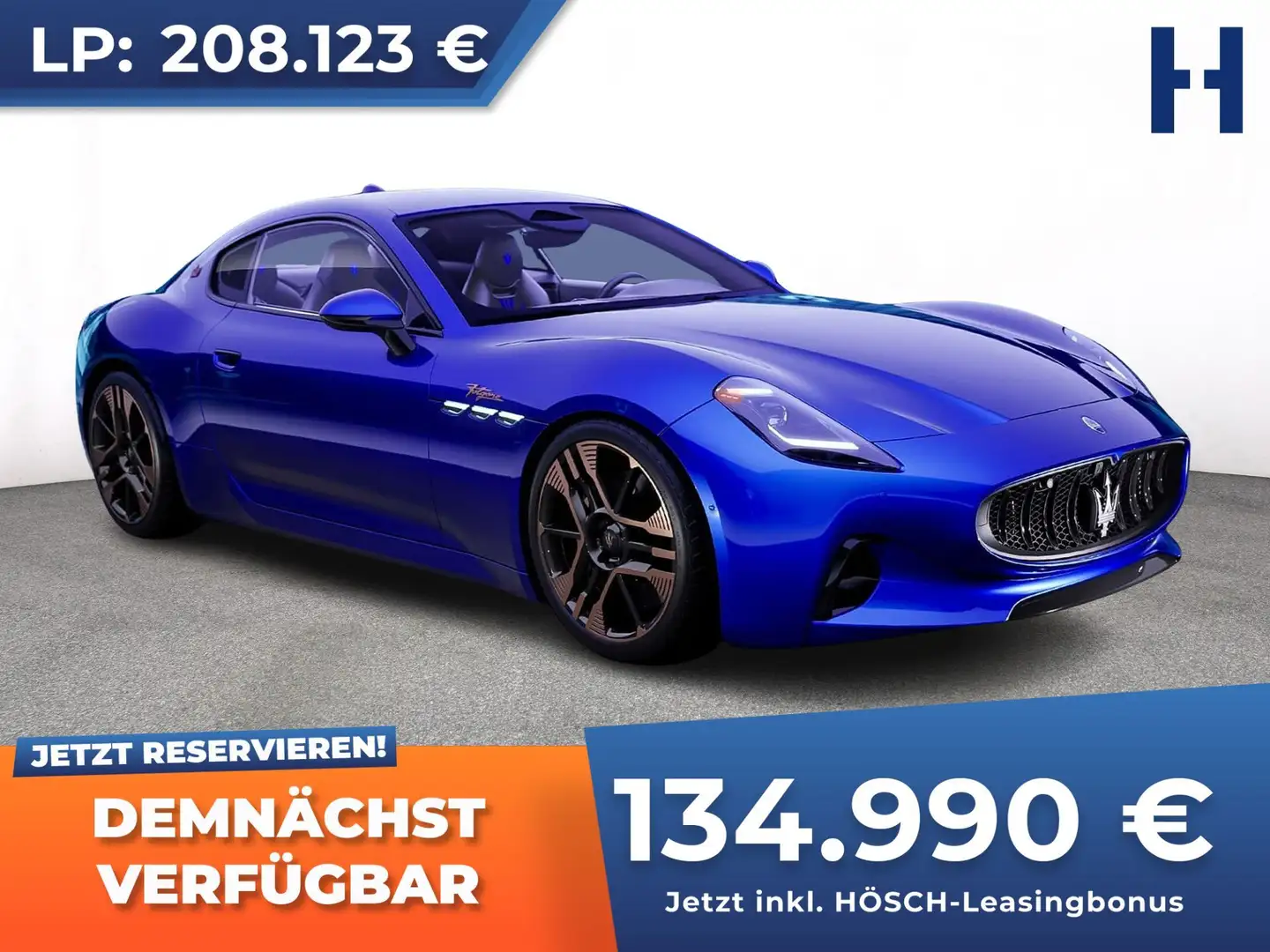 Maserati GranTurismo Folgore ANNIVERSARIO NEU 1 of 110  -35% Blau - 1