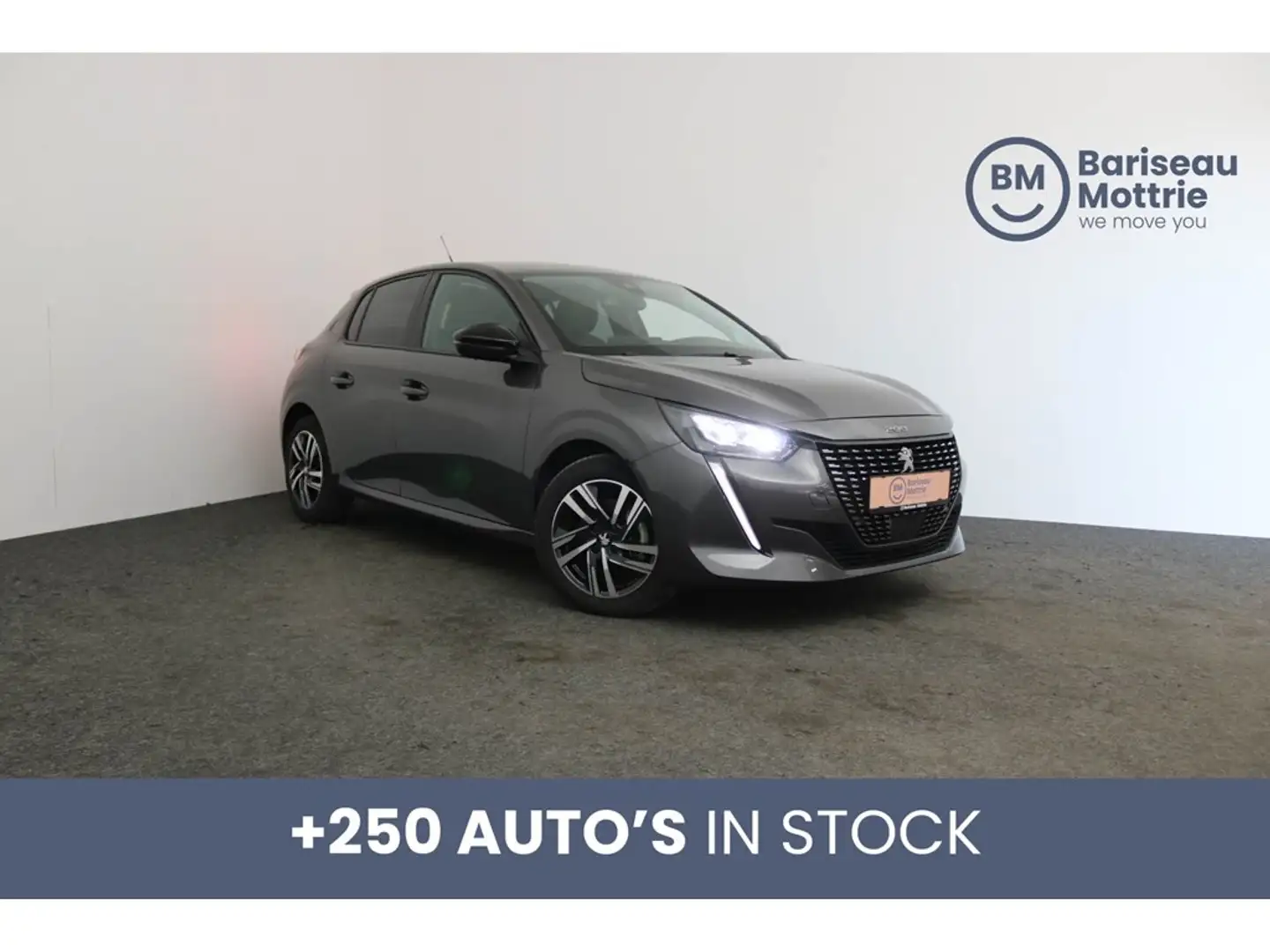 Peugeot 208 ALLURE 1.2 TURBO *DAB*GPS*CARPLAY*CAMERA+SENSOREN* Gris - 1