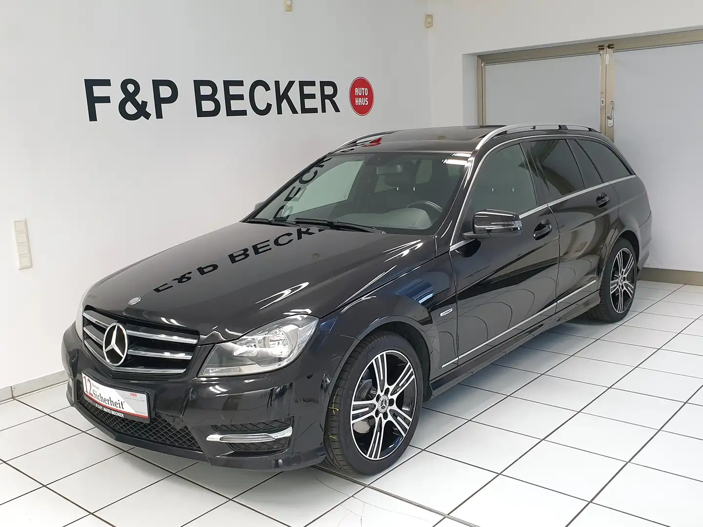 Mercedes-Benz C 220 T CDI 7G Avantgarde Edition C 2.Hand AMG Line Schwarz - 1